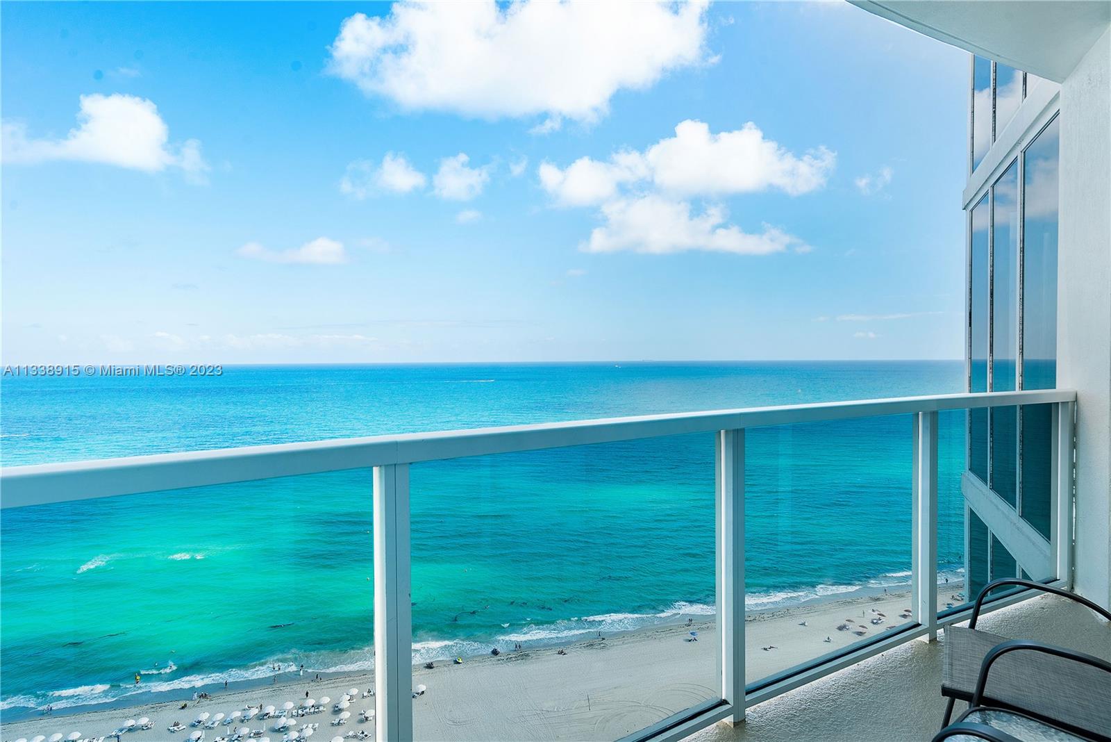 Premier Northeast Corner unit. This is a large , flexible unit , together a 2 bed, 2.5 bath unit , but can be 2 separate 1 beds, depending on what is more profitable. The views are to die for , beautiful furnishes & finishes. Stunning pool area right off the sand , Spa , Valet , Concierge  and Gym. Need 24-48 hour notice due to Hotel Program .