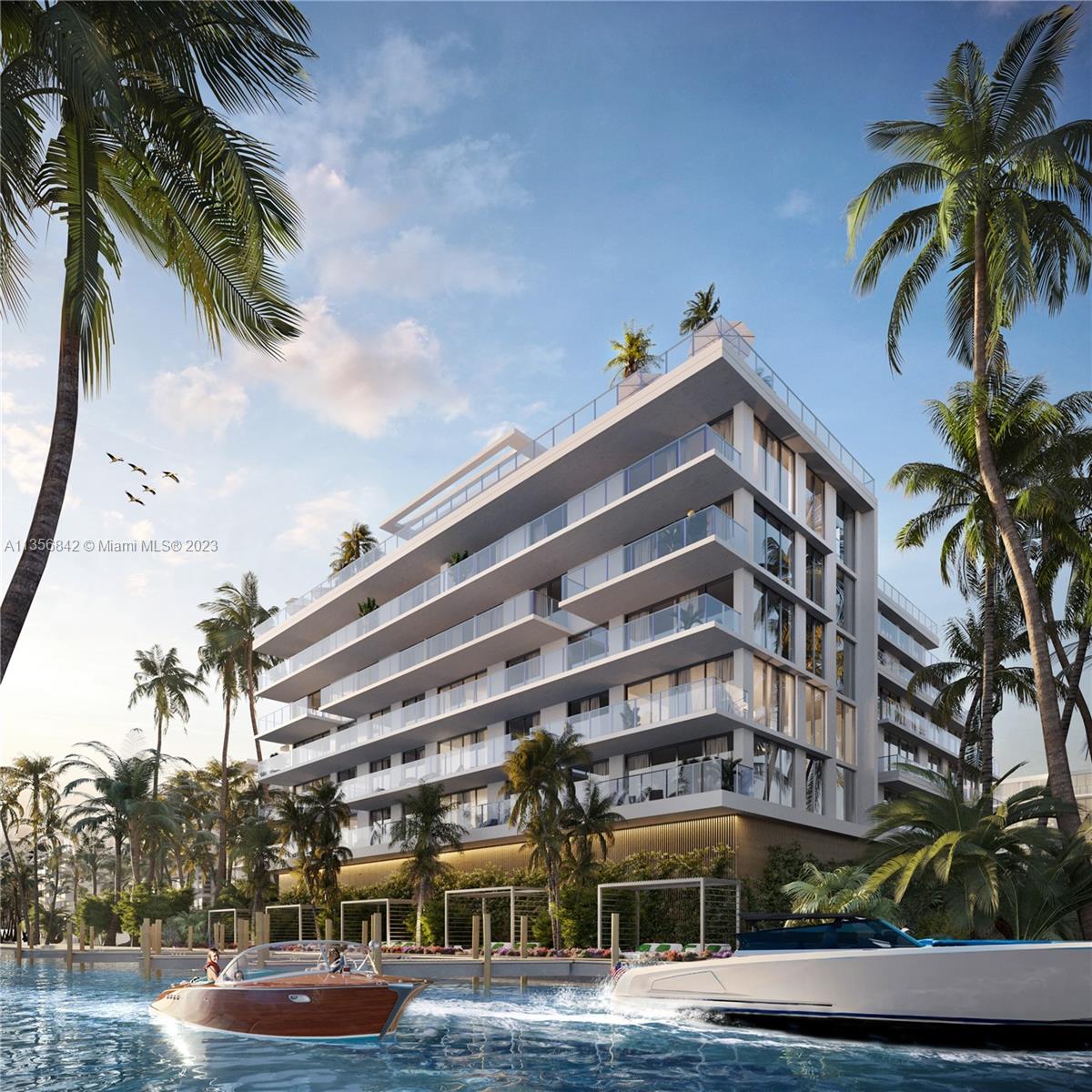 Origin Residences by Artefacto is a luxurious new development located in Bay Harbor Islands, Miami. The project consists of 27 exclusive residences, each designed with exquisite attention to detail and crafted with the finest materials. The interiors are designed by Artefacto, a renowned Brazilian luxury furniture brand known for its sophisticated and contemporary style. The building offers a range of amenities designed to enhance the residents' lifestyle. There is a rooftop pool and deck, a fitness center, a private marina with 10 boat slips, providing easy access to the bay, and more. 
Bay Harbor Islands is a sought-after location known for its upscale living, excellent schools, and proximity to some of the best shopping, dining, and entertainment in Miami.