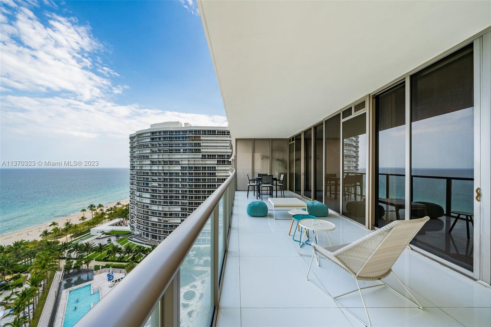 Best deal at the iconic St. Regis Bal Harbour! Spectacular 4 bedrooms, 4.5 bath residence featuring east & west flow through floor plan with panoramic views of the Atlantic Ocean, Intracoastal, Bay, and Miami skyline. This residence is part of the original St. Regis Bespoke Collection from the Developer with a very unique  4 bedrooms floor plan. Unit includes private elevator landing, high end appliances with contemporary kitchen design and high end finishes throughout.  The St Regis Bal Harbour Residences offers  unsurpassed amenities including 24-hour concierge, valet, Restaurant  & Bar, room service, beach & pool services, state of the art gym /Spa and much more. Priced to sell! 
 See Broker remarks