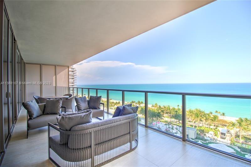 Amazing St. Regis 3 Bedroom flow-through unit offers both ocean and bay/city skyline views.Beautifully finished and decorated throughout with so many upgrades and high end appliances. 5-Star amenities with 4 pools ,3 restaurants,24 hour butler service.Across from world famous Bal Harbour shops