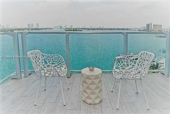 Stunning direct bay views from this PH studio with balcony. Enjoy luxury lifestyle living in this fully furnished designer condo hotel with all the amenities it offers. Huge pool and pool deck with Bay Beach Club, bars and restaurants, breathtaking sunsets, day and night Miami skyline and open bay views. This property is Airbnb approved and can be rented out short tern or long term. Live/rent the Miami lifestyle.