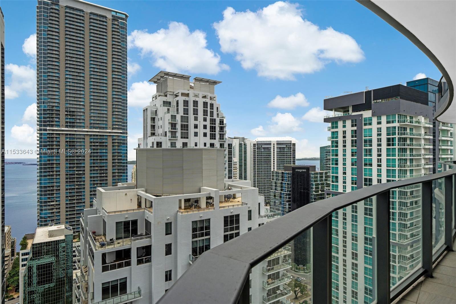 Experience luxury living in this exquisite one-bedroom, one-and-a-half-bathroom unit nestled on the highest floor of the esteemed Hugo Colombo development, Brickell Flatiron. Revel in breathtaking city and bay vistas from every angle. Indulge in a host of unparalleled amenities, including a state-of-the-art fitness center, a rooftop pool with sweeping panoramic views, a rejuvenating spa and wellness center, a private movie theater, a fully-equipped business center, a delightful children's playroom, and dedicated concierge services. Valet parking ensures convenience, and with 24-hour notice, we welcome you to tour this extraordinary residence.