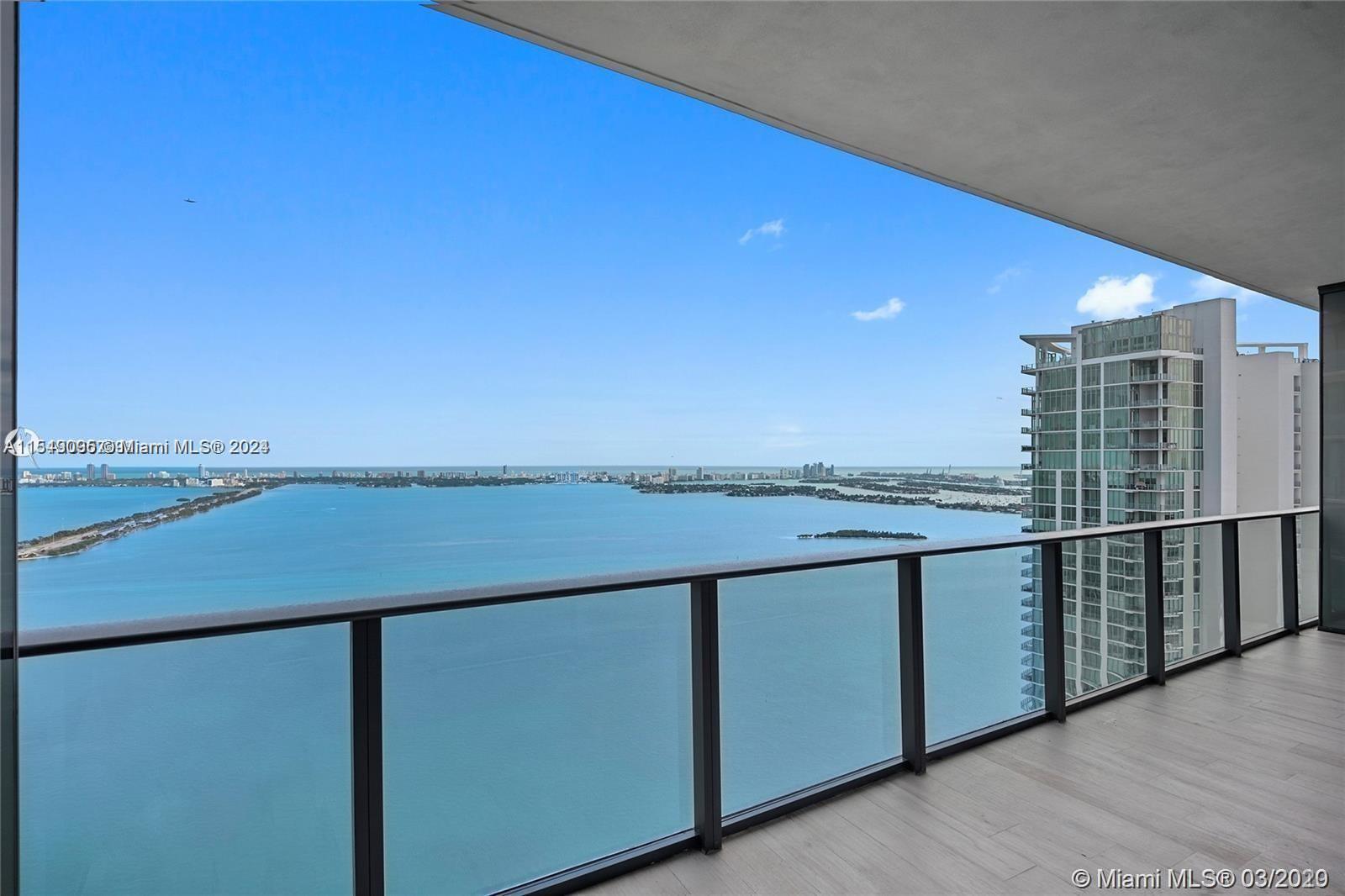 Amazing 2 Bedrooms, 3 full Bathrooms unit with breathtaking bay views. This unit offers beautiful marble floors with custom closets, 10ft ceilings and Wolf appliances. You will access your unit directly from the elevator. Living at Gran Paraiso gives you the opportunity to enjoy the most luxuries amenities in Miami, like a state of art gym with spinning room, bowling, spa, tennis, virtual golf room, movie theater, wine room and so much more. Unit is currently occupied, easy to show!