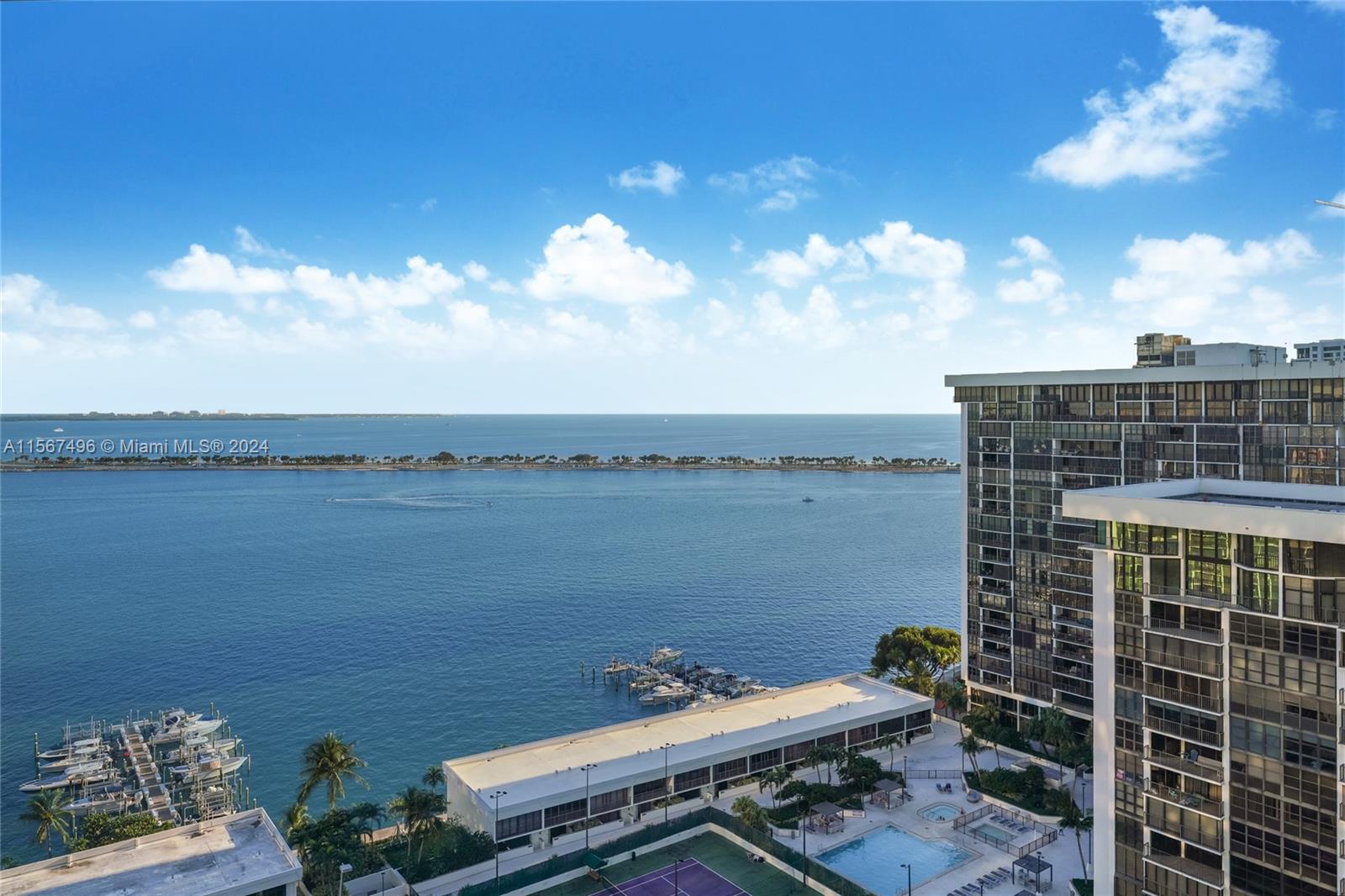 Enjoy breathtaking bay and city views in this 1 bedroom / 1.5 baths unit in the heart of Brickell! Very bright and spacious. Tile throughout. Updated Kitchen and bathrooms. You can enjoy as is or create your own canvas. Enjoy resort style living in Brickell Place. State of the art amenities such as pool, gym, boat dock, BBQ area, tennis courts, children playground, concierge, valet parking and so much more. Priced to give you the ability create your ideal unit by remodeling at your own taste. Excellent location in Brickell with easy access to us-1, I-95, key Biscayne, coral gables, coconut grove. A must see. Call me Today!