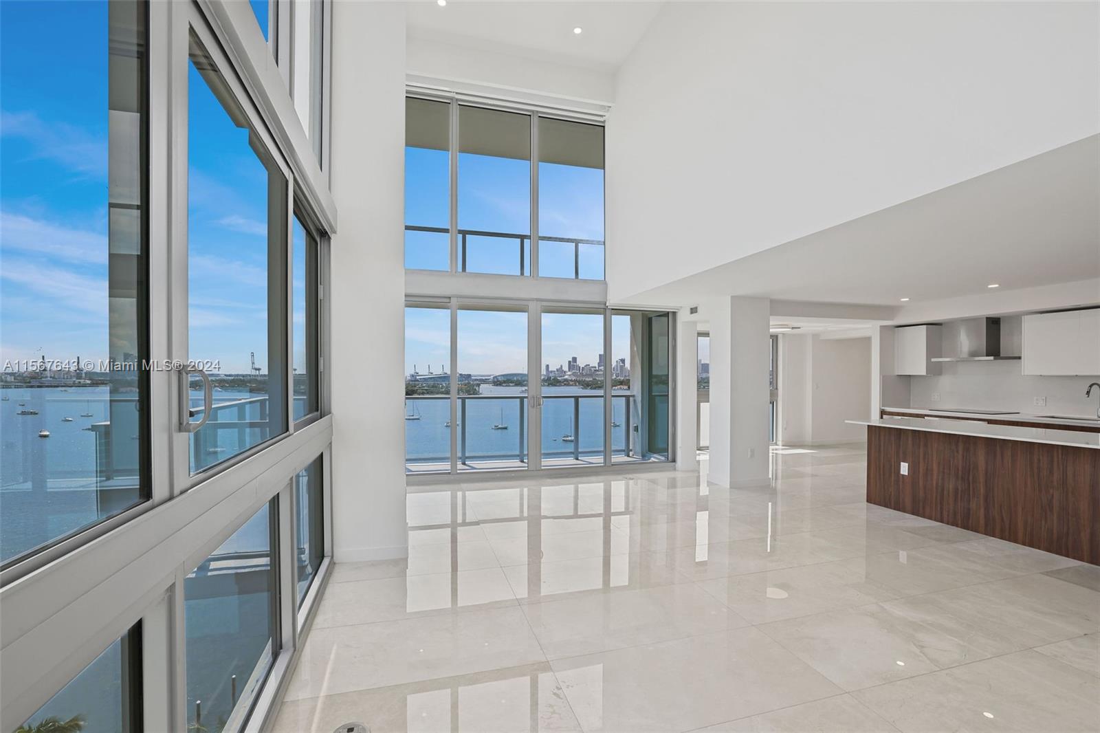 This two-story unit has unobstructed Bay views of the Miami skyline and features French vanilla marble floors, Monte Bianco marble countertops, modern kitchen w/ Sub Zero Wolf Appliances, floor to ceiling windows w/ views of the bay and balconies facing the water. Amenities include fitness center, two resort style pools and cabanas, BBQ area, onsite restaurants and much more. Move in cost are 1st month + $5K dep. Pet Fee: $400+$50/month. *FAST APPROVAL! (NOTE: Rental rates are subject to change depending on move-in date and lease term. Advertised rate is best rate and maybe on leases longer than 12 months. Income must be greater than 3x one month's rent and minimum credit score of 620 in order to be approved).