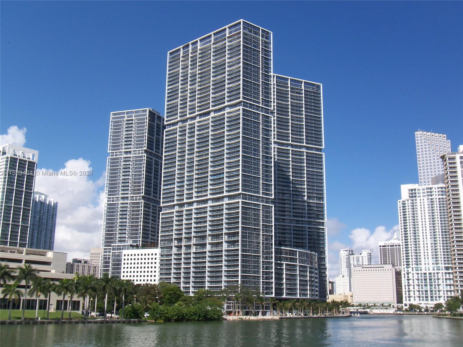 Video in broker's remarks. No subleasing or short term rental, 1 year lease only. Balcony will be locked off until approximately April 2025 for stucco, painting and waterproofing project by the association. See Attachments for details and contact association for latest updates. Unfurnished studio in Icon Brickell Tower 1.  Ceramic floor. Northern exposure facing Epic and Aston Martin with river and partial bay views. Landlord requires first, last and security. Additional one month common area deposit required by association. No pets, no short term, no sub-leasing/AirBnB. Escrow deposit required with all offers.