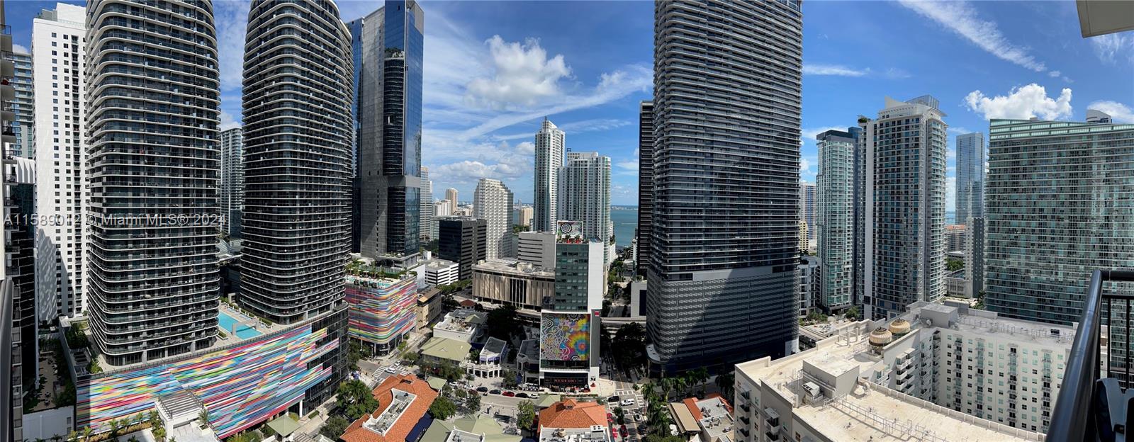 One of the BEST CORNER LINE of the Building (02, 2beds); fantastic OPEN VIEW on Brickell Skyline & the Ocean partially in the prestigious Nine at Mary Brickell Village. FRESHLY PAINTED throughout, Top of the line finishes include imported porcelain tile flooring in a wood grain finish, white lacquer European cabinetry, Quartz countertops. High-performance ENERGY STAR® stainless steel appliances include a refrigerator. Walk-in closet, full-size washer dryer, insulated walls offer enhanced soundproofing, large private terrace. Best location ever. Few steps to the Brickell City Centre, the surrounded by the best restaurants & bars of the area and the Metrorail Brickell Station. Walk everywhere! Direct and private access to the Nine at Mary Brickell Village Shoppes.