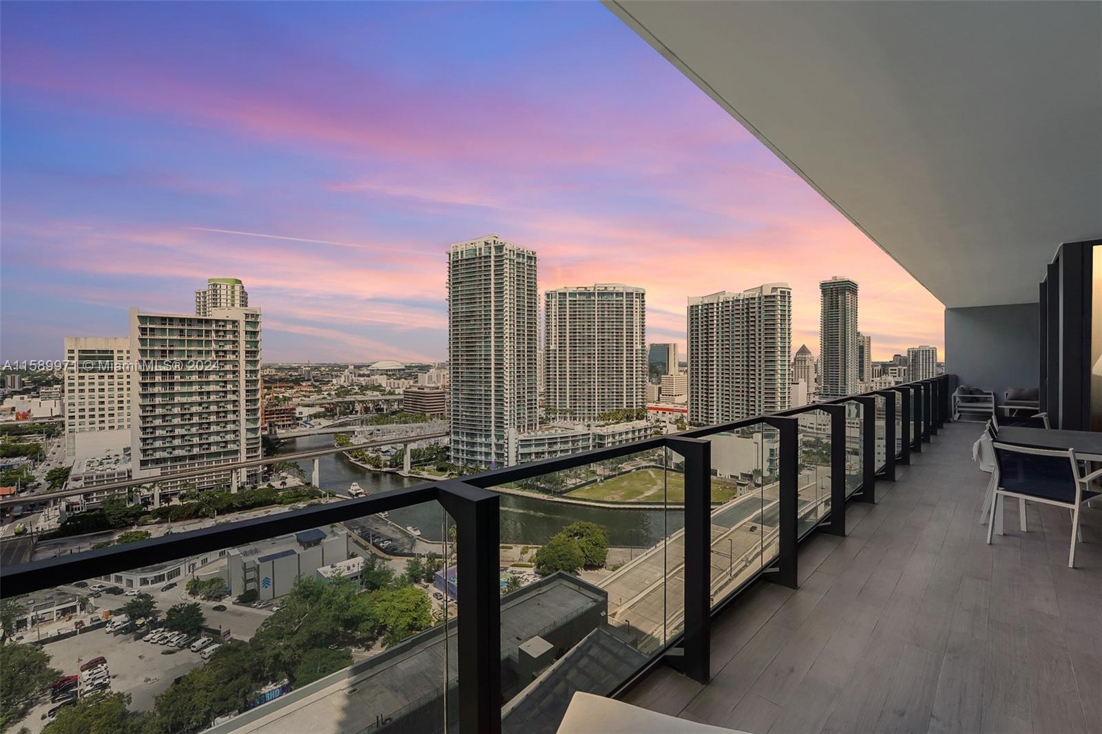 Discover luxury living at Reach Brickell City Centre with this spacious 3-bedroom, 3.5-bathroom + den unit. Located in Miami's most desirable neighborhood, upscale shopping, dining, and entertainment are just steps away. The unit features stone floors throughout, hotel-inspired bathrooms, and a sleek, modern kitchen with Bosch appliances. Enjoy a terrace that stretches the entire length of the unit. The building offers 5-star amenities, including a luxurious main lobby, residents' lobby, concierge services, two pools, gym, garden, an elegant party room with a full kitchen, valet, grilling area, and more. Live in the heart of the city. Showings after May 25th.