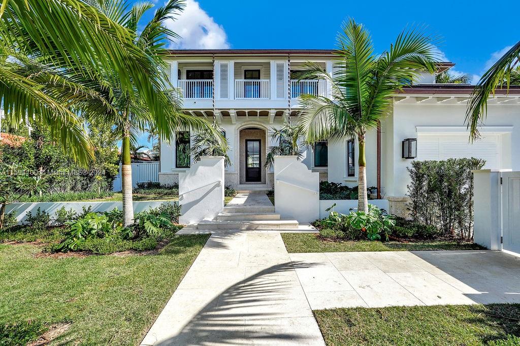 Step into this newly custom-built waterfront home in prestigious Bay Harbor Islands. This 5,570 sq.ft residence boasts 6 beds, 5 full baths (2 half baths), seamlessly blending West Indies architecture with high-end design. This open concept layout with limestone floors, a top-of-the-line kitchen, sauna, media room, and smart home tech. Outside, a fully equipped boat dock, elegant pool, cold plunge / sauna and landscaped grounds offer the full Miami lifestyle. easy ocean access. Furniture not included in purchase. Estimated completion date is September 2024 .