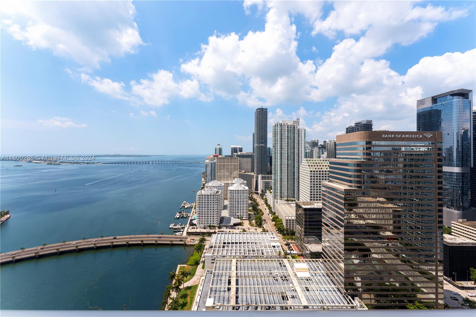 Boasting breathtaking views of Miami skyline and Biscayne Bay, this 3 bed corner residence features sleek modern finishes such as porcelain floors, closets by California Closets and an open kitchen with quartz countertops and stainless steel appliances. The primary suite is a true oasis with bay views, walk-in closets, and a luxurious en-suite bath complete with a soaking tub and dual vanities. The guest bedrooms are also generously sized and offer ample closet space. Icon Brickell offers a wide range of amenities, including a state-of-the-art fitness center, a spa and wellness center, and multiple swimming pools. Located in the vibrant Brickell neighborhood, residents are just steps away from some of Miami's best dining, shopping, and entertainment options. Your home in paradise awaits.