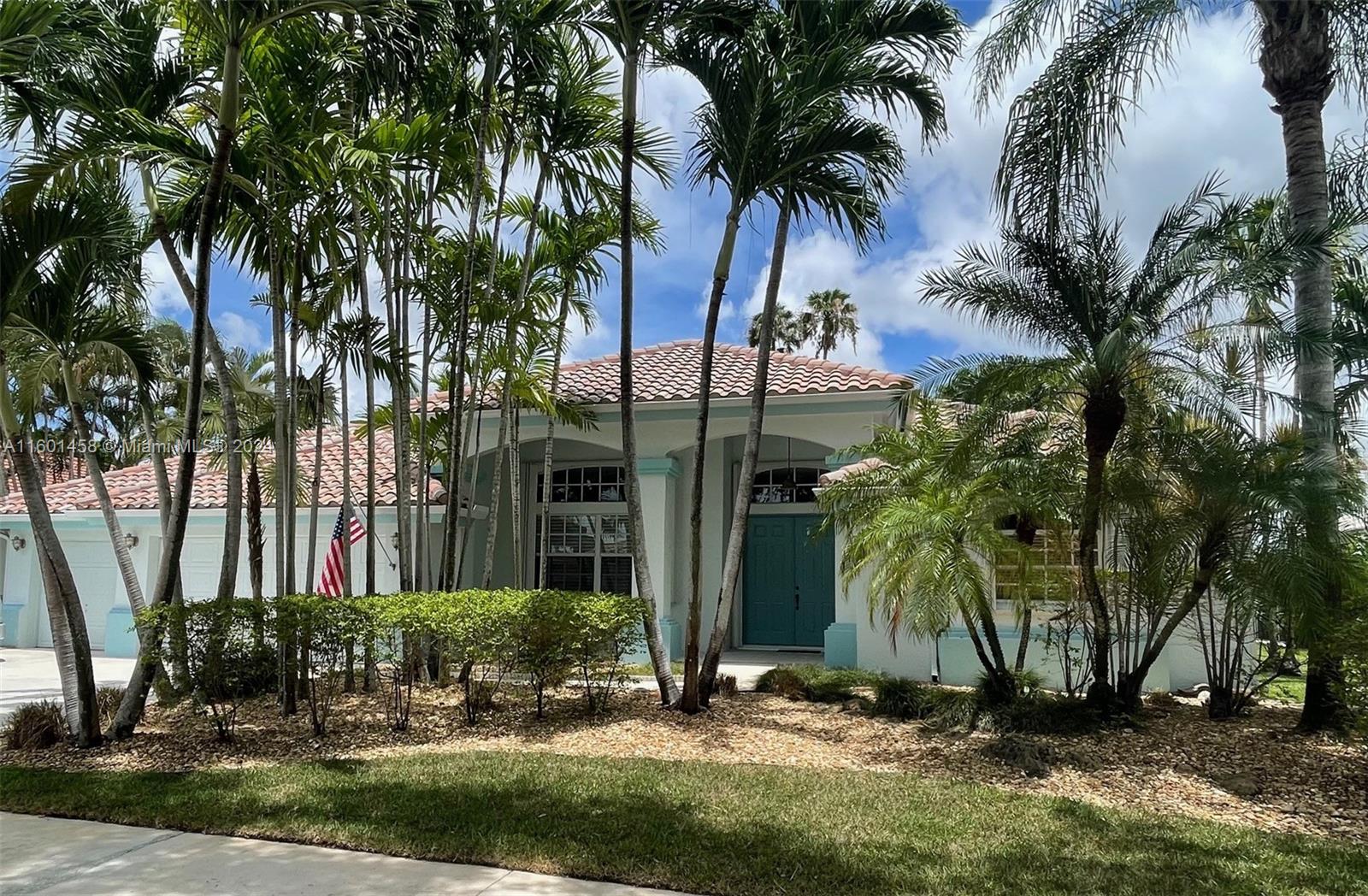 Beautiful views from this 4 BR/ 3 BA pool home located on the golf course in the desired community of Fairways at Keys Gate. This home offers a split floorplan w/ formal living & dining and spacious family room off the large open kitchen. Features an oversized kitchen w/ 42" cabinets, tiled counters, snack counter, island, & pantry. Plenty of natural light throughout with beautiful pool, lake & golf course views from almost every room. The primary suite includes double walk-in closets & a large master bathroom. This home also offers vinyl wood flooring throughout, accordion shutters, 3 car garage and is equipped with generator for entire house. Great backyard w/ oversized pool and screened patio perfect to enjoy your morning coffee or great for entertaining.