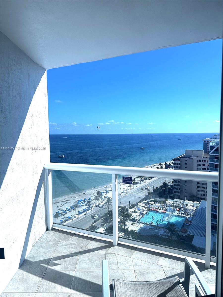 Indulge in the Q Club's full-service luxury resort directly on Fort Lauderdale Beach. Immaculately maintained, Unit 1915 provides the closest & most spectacular views of the Atlantic Ocean.  Its southeast exposure, quiet corner location & private balcony offer the true sunny Florida lifestyle.  First-class service includes concierge, free valet parking, three indoor/outdoor restaurants including Nube, Ilios & Le Marche, spa, 24/7 fitness center overlooking the pools.  Poolside service, cabanas & oceanfront lounges, bicycle rentals, housekeeping & a private owner's closet.  Already in the Hilton Rental Program, owners are provided care-free ownership. Owners can occupy 120 days per year and extends a 10% discount at the hotel restaurants and Spa services.  REQUEST #1915's REVENUE SHEETS!
