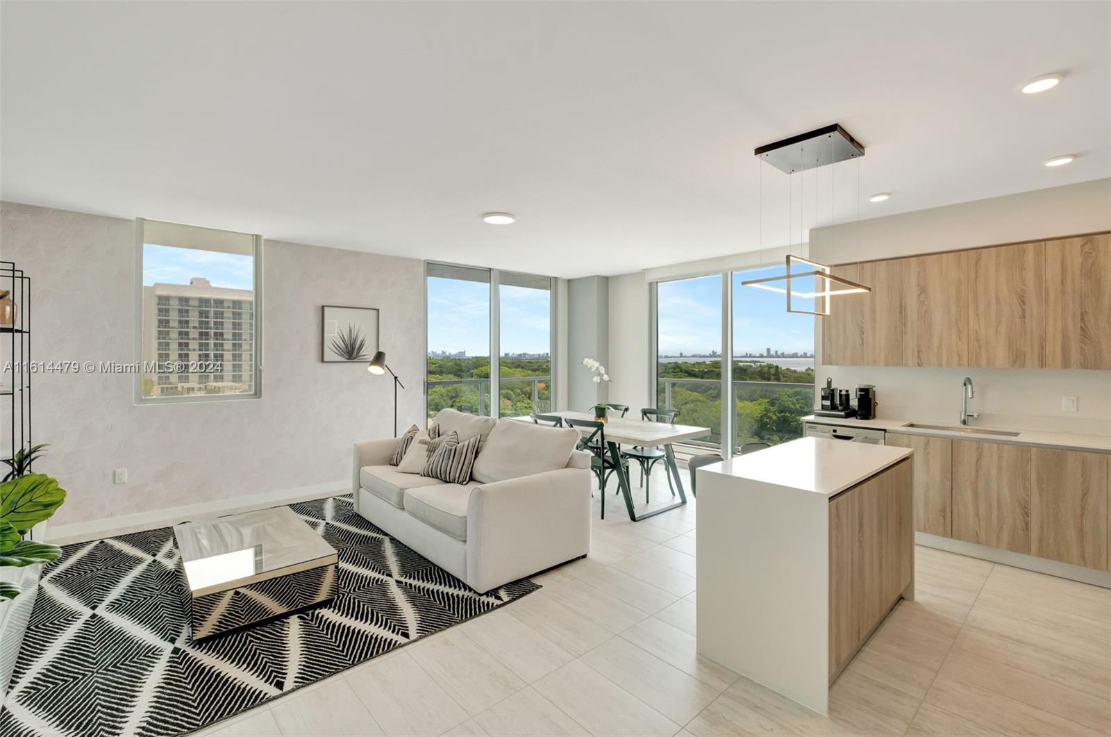 Discover this exceptional 2 bedroom, 2 bathroom residence in the premier line of the resort-style condo optimized for flexible living. Perfect for daily, short-term, or long-term use, this unit embodies the vibrant fusion of culture, cuisine, art, and entertainment that defines the Miami Design District. Enjoy unobstructed bay views overlooking the exclusive Bay Pointe community.

This prime location places you close to Edgewater, Midtown, and Wynwood, with easy highway access. Featuring state-of-the-art kitchen appliances, key entry, elegant lobbies, outdoor wet bar, fitness center, and 24-hour concierge services.

The property can be sold fully furnished for a turnkey experience. Don’t miss this opportunity to own a piece of Miami’s vibrant lifestyle!