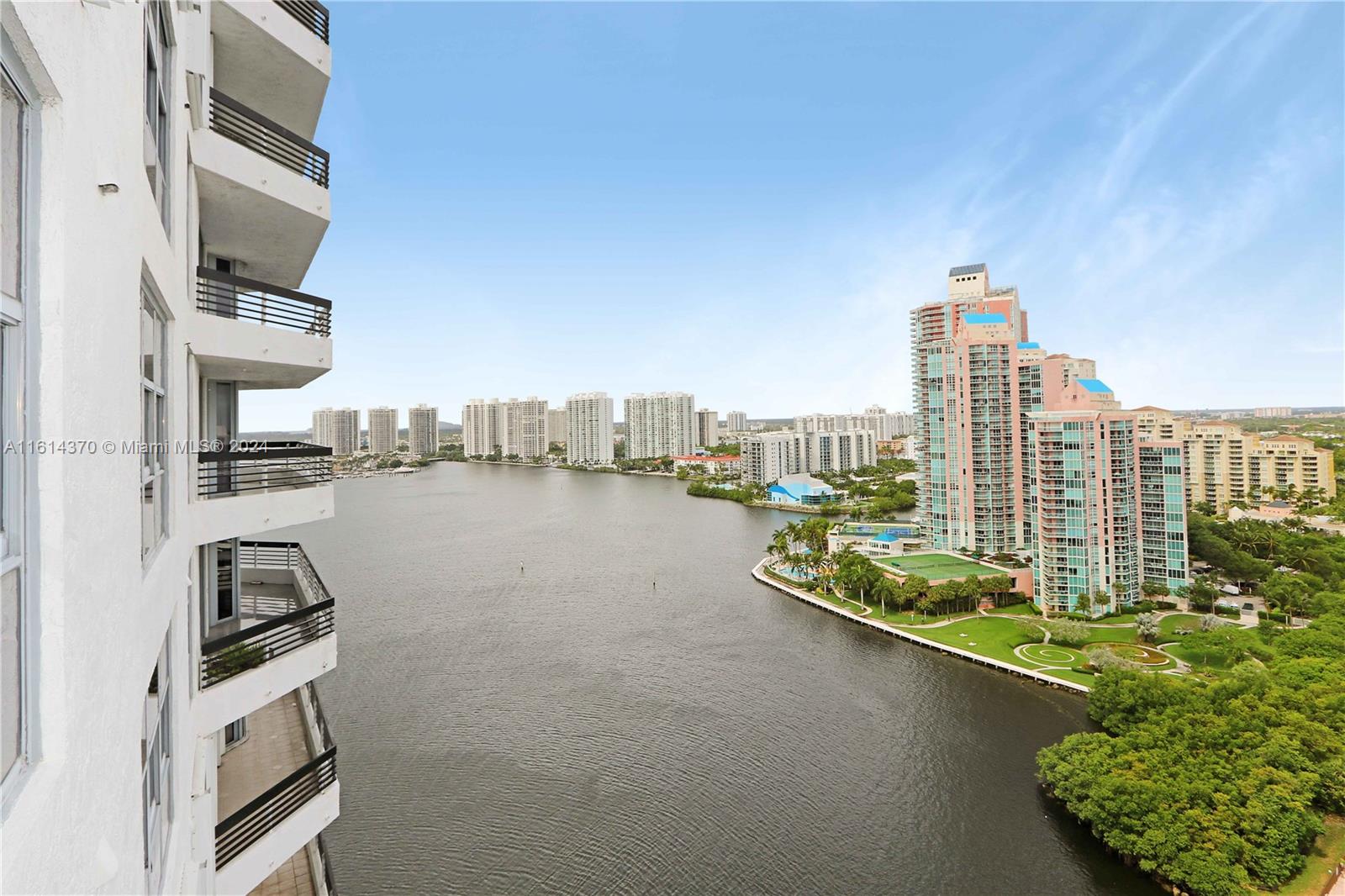 Located in the luxurious community of Mystic Pointe in Aventura, this recently painted, fully furnished unit offers an elegant living experience with beautiful bay views from every room. (furniture can be negotiated based on purchase price) The home features tile and laminate flooring throughout, motorized blackout shades in the living room and master bedroom, a remodeled bathroom, newer water heater and kitchen appliances. Washer and dryer are less than 1 month old. Free Aventura Express Shuttle Bus takes you to Aventura Mall. The community amenities include a swimming pool with a bayfront view, spa, events, tennis & pickleball courts, dog park, restaurant, beauty salon, jogging trails, game room, library, gym, party room, valet, free fitness classes. Water, cable & Wi-Fi are included.