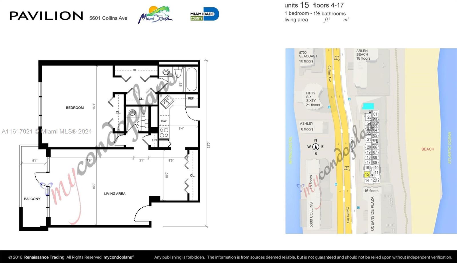 5601 Collins Ave #1115, Miami Beach, Florida image 13
