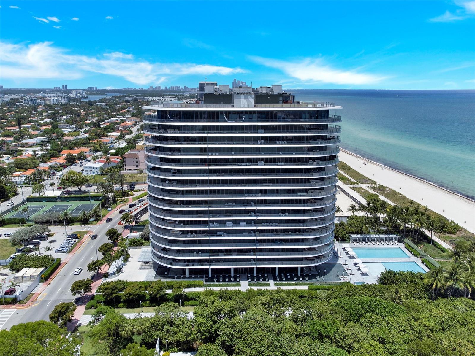 Eighty-Seven Park in Miami Beach offers a luxurious, fully furnished Apt for rent. This elegant residence features 2 bedroom suites, each with its own private bath, plus a guest powder room. Designed by renowned architect Renzo Piano, the apartment boasts 1,457 SqFt of living space with high ceilings, open floor plans, and floor-to-ceiling windows offering stunning ocean and nature views. Elegant finishes include Italian cabinetry and stone countertops. Outstanding amenities such as the Enoteca wine cellar, botanical exhibition, Soul Center Spa, private garden, pool, cabanas, and a small library create a serene escape. Experience unparalleled luxury and personalized concierge service in this prime location. Contact us today to schedule your private tour and secure your piece of paradise.