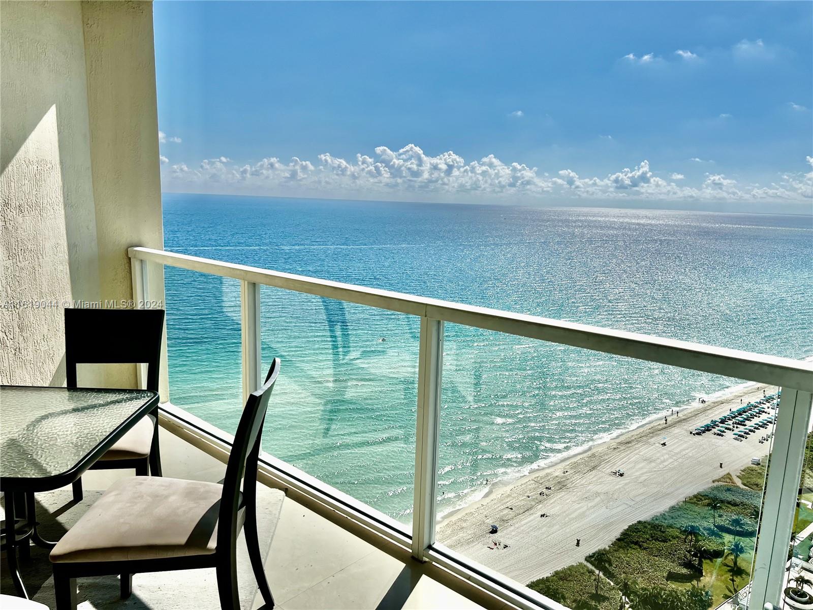 In the heart of Sunny Isles, enjoy resort-style living in large 1 bedroom/1.5 bath unit with desirable south-east view of the ocean, intracoastal and city from 2 terraces. Tastefully decorated, fully furnished & equipped with household items. Resort-style amenities that include beach service, pool, fitness center, jacuzzi, pool cabanas, concierge, valet parking, kids room, 24 hours security. Located next fishing Pier, walking distance to all shops and restaurants. Walk to shopping entertainment and public transportation. Minutes to Aventura Mall, Gulfstream Casino and Bal Harbors Shops. Available from July 10, 2024 till the end of November, 2024 for short term. STL-02540