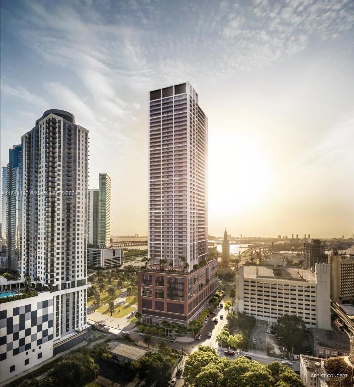 Don't miss out on this incredible chance to own a fully furnished 2 bed 2 bath luxury unit in the newly opened Natiivo Condo in Downtown Miami. This building boasts unparalleled amenities such as a spa, fitness center, and a breathtaking outdoor pool with views of Biscayne Bay. No rental restrictions, great opportunity for investors.