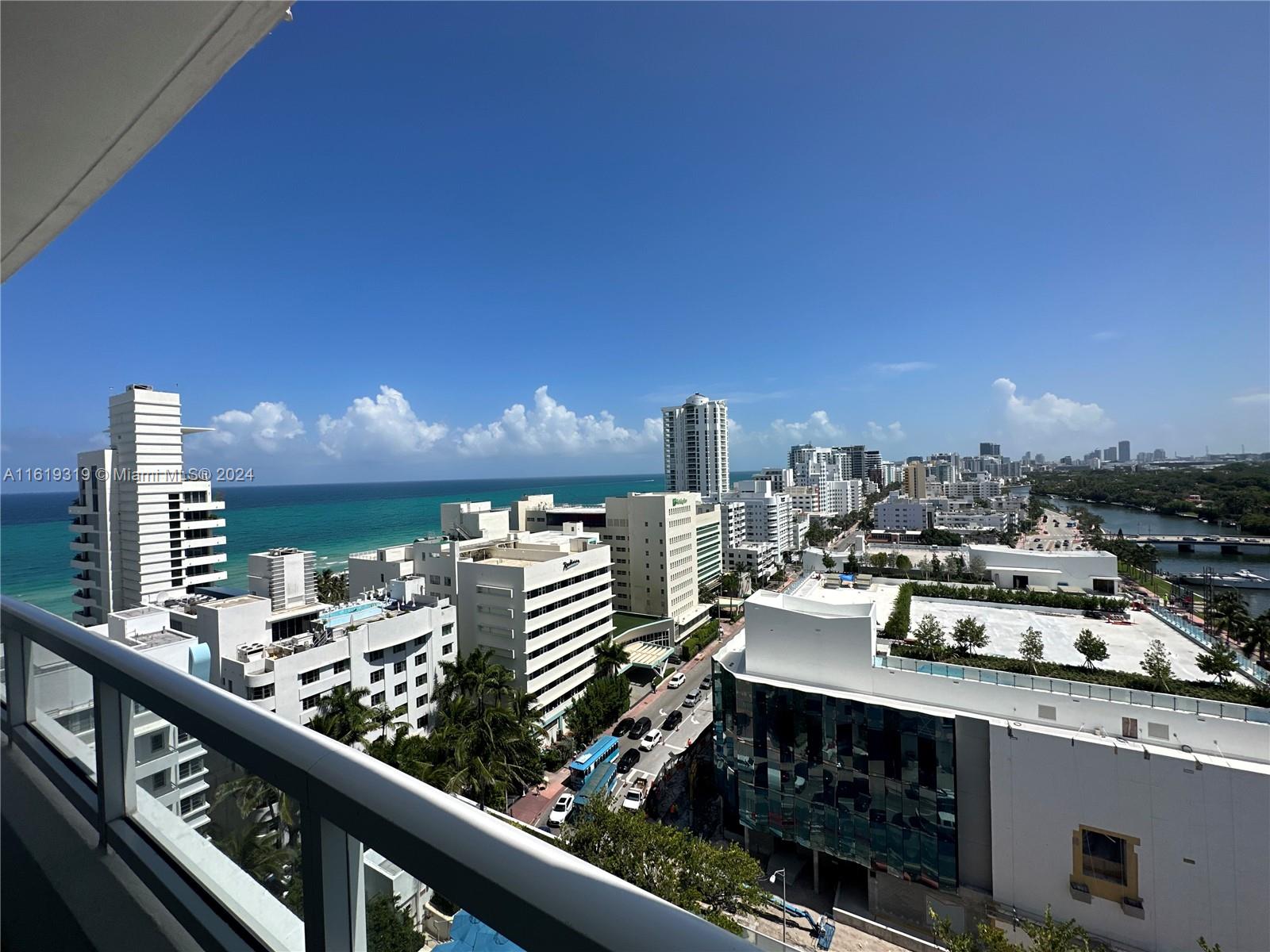 Priced to sell. Investor special! Rare opportunity to own an ocean front Jr Suite at the Fontainebleau II Tresor Tower. Enjoy spectacular views of the ocean, bay and hotel pool grounds. Experience vacation-style living with full-service amenities in this furnished turnkey unit offering a kitchenette, king bed, sleeper sofa, balcony, walk in closet, owners closet and additional comforts. Enroll in hotel rental program & receive income while away! The Fontainebleau resort offers award-winning restaurants, LIV night club, Lapis spa & state-of-the-art fitness center, bakery, shops, full-service salon and more. Maintenance fees includes all utilities: AC, internet, cable, local calls, electricity, valet + daily free breakfast in owner's lounge.