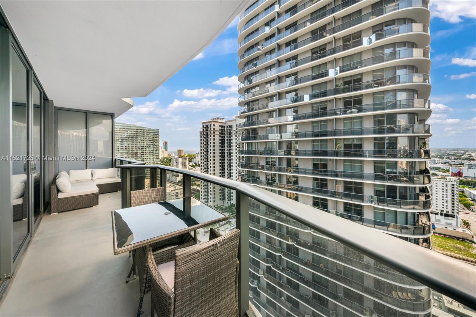 Brickell Heights East is your sophisticated address in Miami. This beautiful 2 bedroom and 2 bathroom unit is equipped with top quality appliances and built-out wood closets. The luxury condo offers a vibrant urban living experience at the heart of Brickell. Steps away to Brickell City Center, finest restaurants, shopping and nightlife in Miami, elite services  &  amenities, a dedicated roof top pool with dramatic views of Miami’s skyline, full gym, spa, entertainment rooms, business center &  concierge. TheuUnit comes with one assigned parking space.