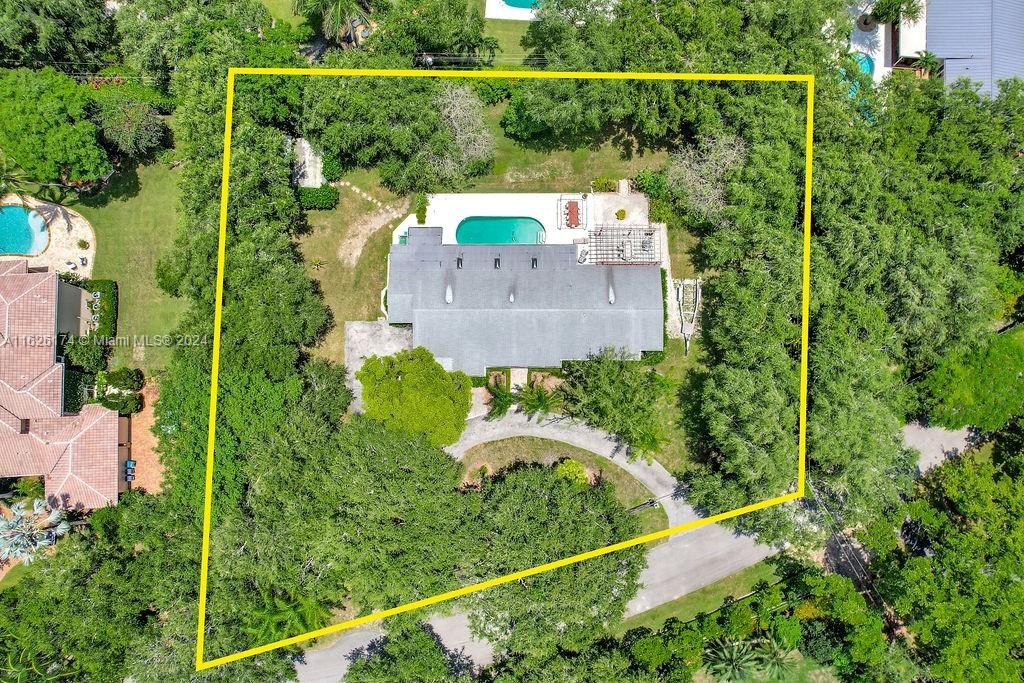 Recent LAND CLOSING at 127000 Rolling Rd at $68 PSF 10/22 !! GREAT LAND VALUE on this home!! Situated on a tranquil street in the Village of Pinecrest FL., this property is among newly built homes that have recently sold for over $10 million. Some "charming features" on this home are the beautiful vaulted wood ceilings , impact windows and doors , wood and tile floors and roof is only eight years old. This is a perfect home to remodel to your liking on beautiful oak lined street with established oak trees and fruit trees throughout the property.  Or Construct your dream home on this stunning builders acre , nestled in one of Miami's most coveted neighborhoods.  Located close to top-rated schools such as Gulliver and Westminster, this property is a fantastic opportunity.