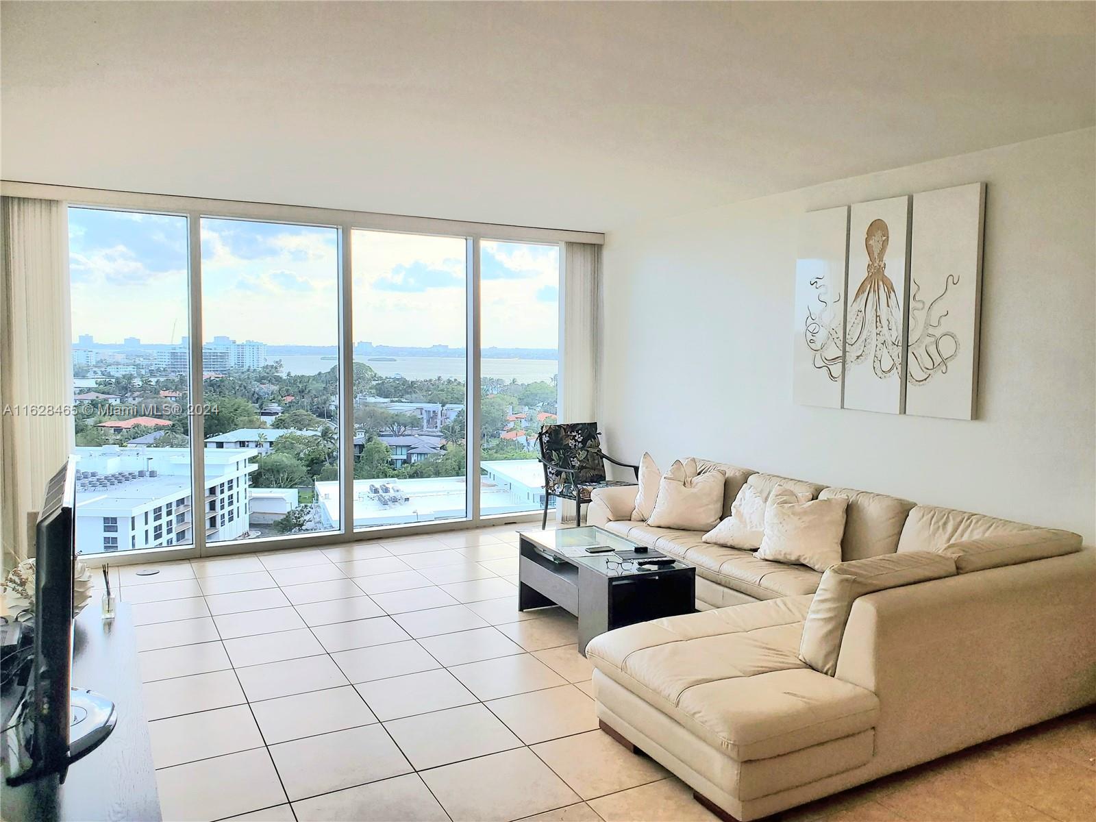 Welcome to Harbour House in prestigious Bal Harbor, 1 bed,1 1/2 bath, apartment has been freshly painted and ready for new owners. Private balcony offering stunning floor-to-ceiling views of Biscayne Bay with downtown Miami on the horizon. Open concept kitchen with granite countertops, new stainless steel appliances, washer/dryer in the unit. Spacious primary bedroom, with private en-suite and generous walk-in closet. Impact windows and doors, one assigned parking space and valet. Enjoy full time front desk service, resort-style pool with lounging areas, full gym and spa with sauna and steam rooms, café and convenience store, as well as beach chair and umbrella service.