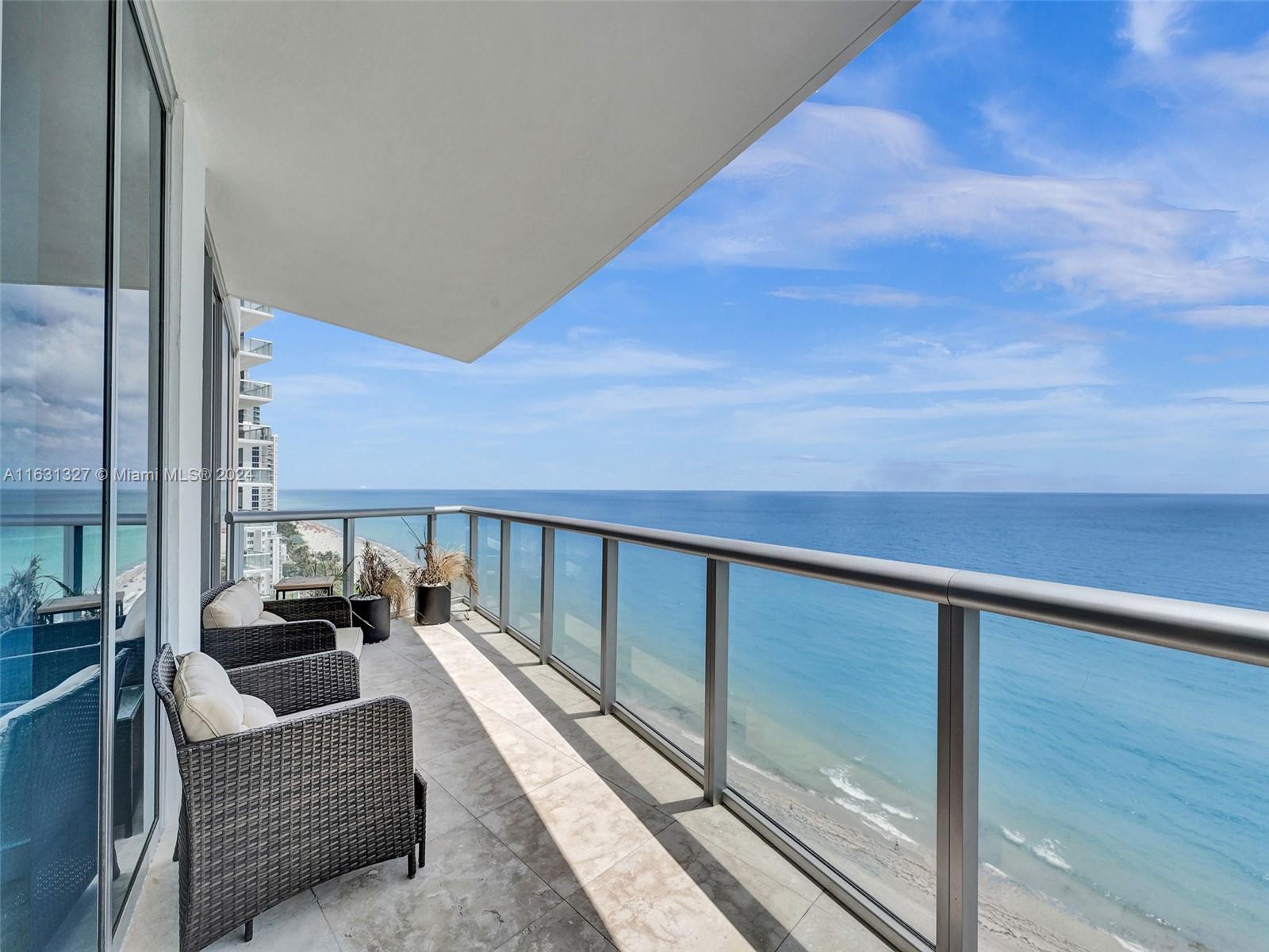 Spectacular 1-Bedroom + Den + 2-Bath Residence with Direct Ocean View in Sunny Isles Beach!

This stunning unit features a den that can serve as a second bedroom, complete with a full bathroom. Enjoy floor-to-ceiling windows, a semi-private elevator foyer, modern Snaidero kitchen cabinets, Miele appliances, Quartz countertops, and exquisite flooring.

Additional highlights include storage and an assigned parking space. Jade Beach, a magnificent 53-story tower designed by Architect Carlos Ott and furnished by Fendi Casa, offers a full-service experience with 5-star amenities. These include two pools, an oceanfront gym, and a spa.