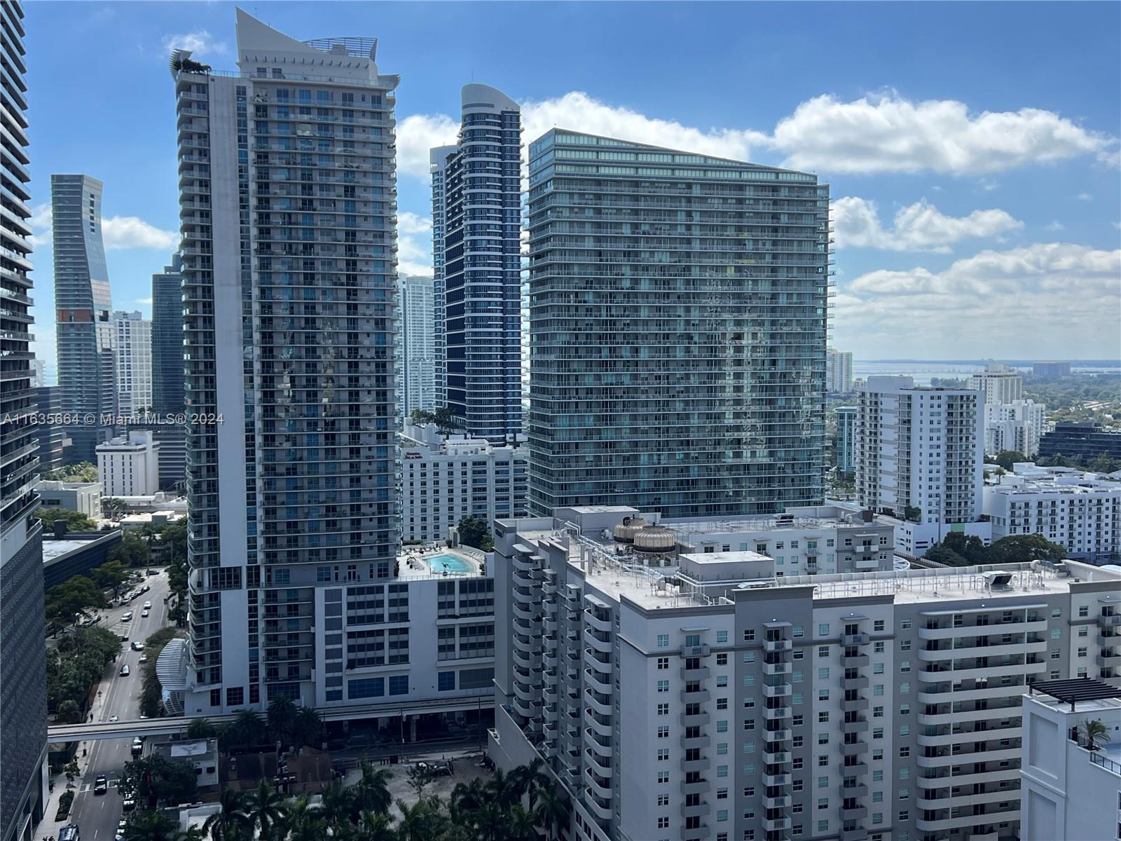 Experience urban luxury in this 1-bedroom residence at Millecento, Brickell’s premier address. Floor-to-ceiling windows fill the space with natural light, showcasing modern design and high-end finishes. Enjoy stunning city views from your private balcony. The open-concept kitchen features top-of-the-line appliances and quartz countertops. The spacious bedroom offers a serene retreat with large closets and an elegant ensuite bathroom. Millecento residents enjoy a rooftop pool, fitness center, social rooms, and 24-hour concierge. Steps from world-class dining, shopping, and entertainment. Schedule your private showing today!