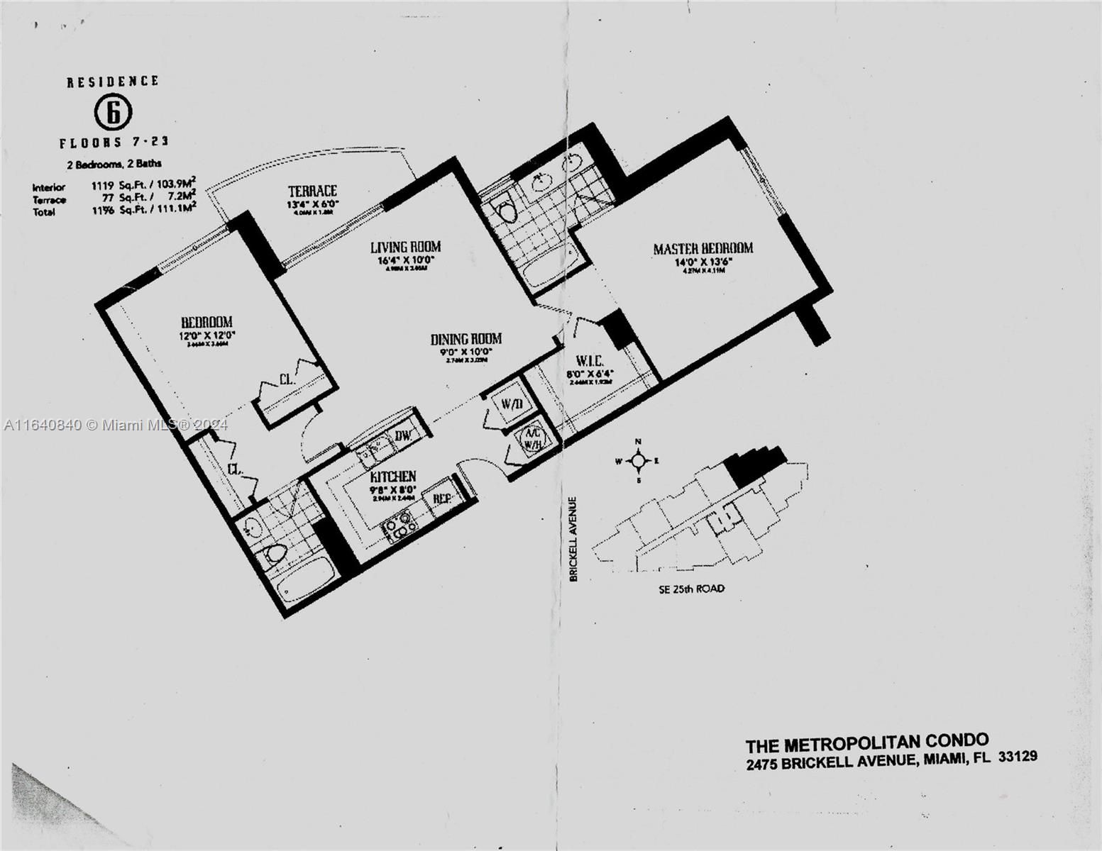 2475 Brickell Ave #1606, Miami FL 33129