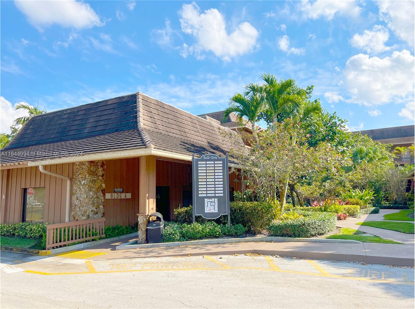 For Lease with Opportunity to Own! Freestanding building condo located in tropical Belle Terre complex. Office/Medical space is 3595+/- SF. Building A is suitable for medical or professional use with frontage to Oakland Park. This commercial property has two units available for lease. Unit #100 features a reception area, two offices, four exam rooms, two restrooms, and an open area. Unit #101 is a two-floor unit (with elevator access) with a reception area, six offices, a conference room, two restrooms, and an open area. If interested in purchase, seller financing is available with lower rates than the banks. Don't miss out on the opportunity to open your business in this bustling location!