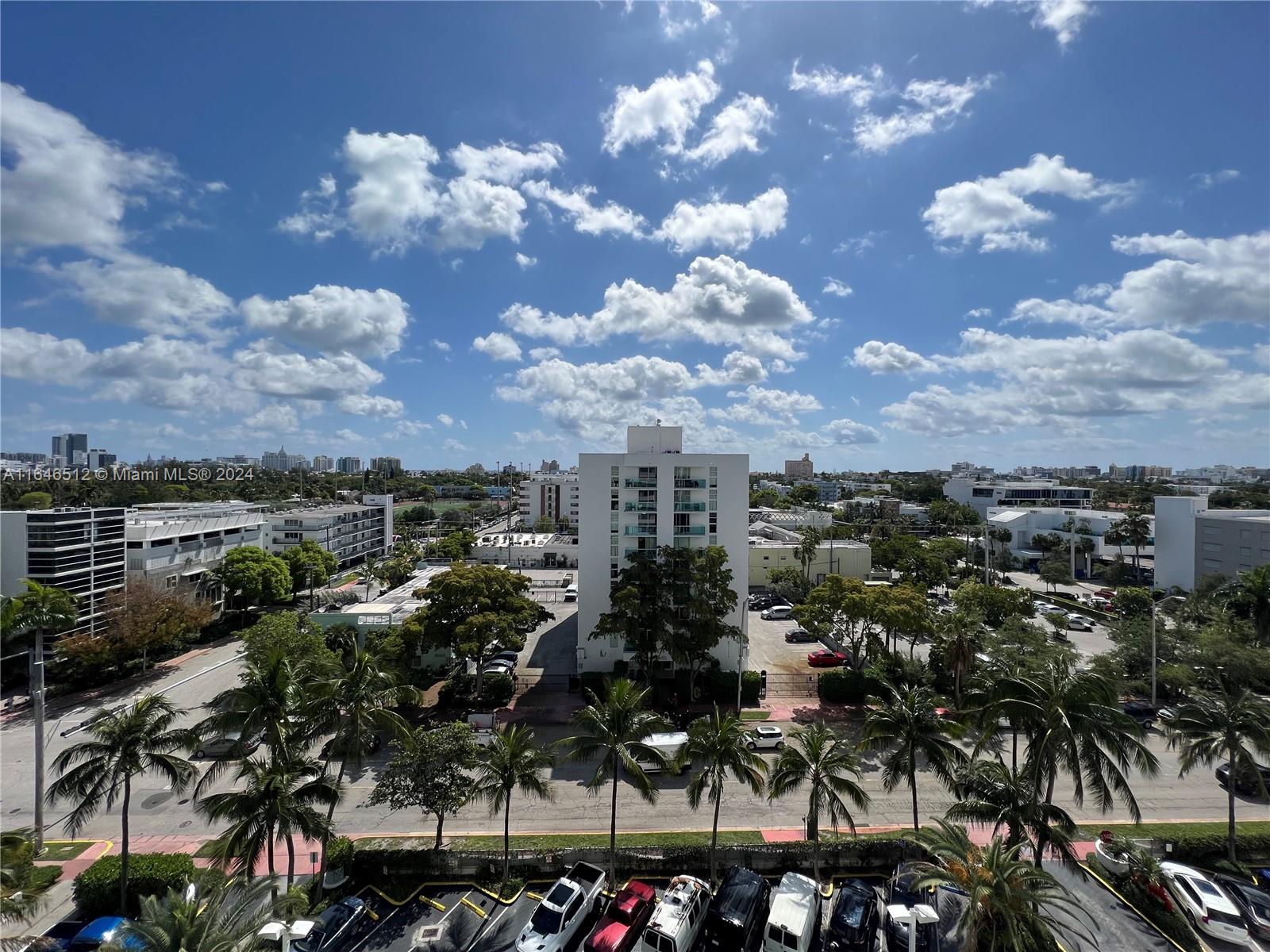 Stunning 1-bedroom, 1-bathroom condo featuring chic, modern design in the heart of South Beach! Enjoy breathtaking Miami Beach skyline and ocean views. The unit includes a fully equipped kitchen with tile flooring and a spacious master bedroom with a walk-in closet. The Mirador Condo building offers an array of amenities, including 24-hour security, a fitness center, concierge services, a convenience store, and a hair salon. The prime location places you just steps from Whole Foods, restaurants, bars, Lincoln Road, and the beach, with a quick 15-minute drive to Downtown Miami, Brickell, the Design District, Midtown/Wynwood, sports arenas, and Miami International Airport.