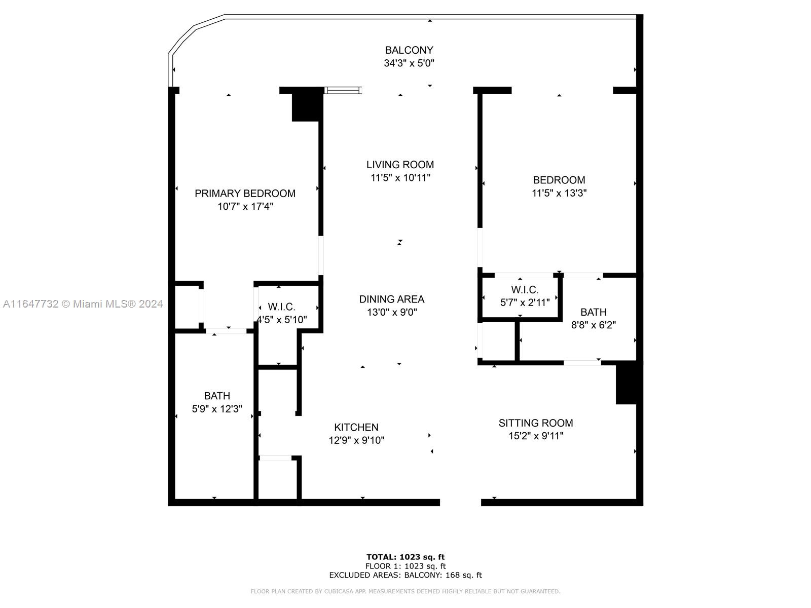 121 NE 34th St #902, Miami FL 33137