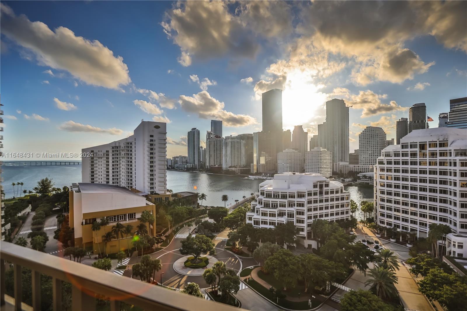 Cozy studio in the picturesque Brickell Key offering stunning views of the bay and downtown skyline. This studio is situated in a building with an impressive array of amenities including concierge service, swimming pool, gym, sauna, gameroom, conference rooms, outdoor playground, and indoor playroom for kids. Enjoy outdoor activities with 1.3 miles of jogging path around the Isle, tennis and basketball courts, and unwind in the jacuzzi. Added conveniences include valet parking and security guard services. Experience luxury living at its finest in Brickell Key. Schedule your viewing today!