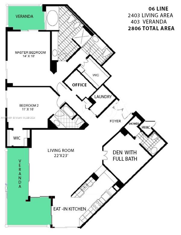 1581 Brickell Ave #2306, Miami FL 33129