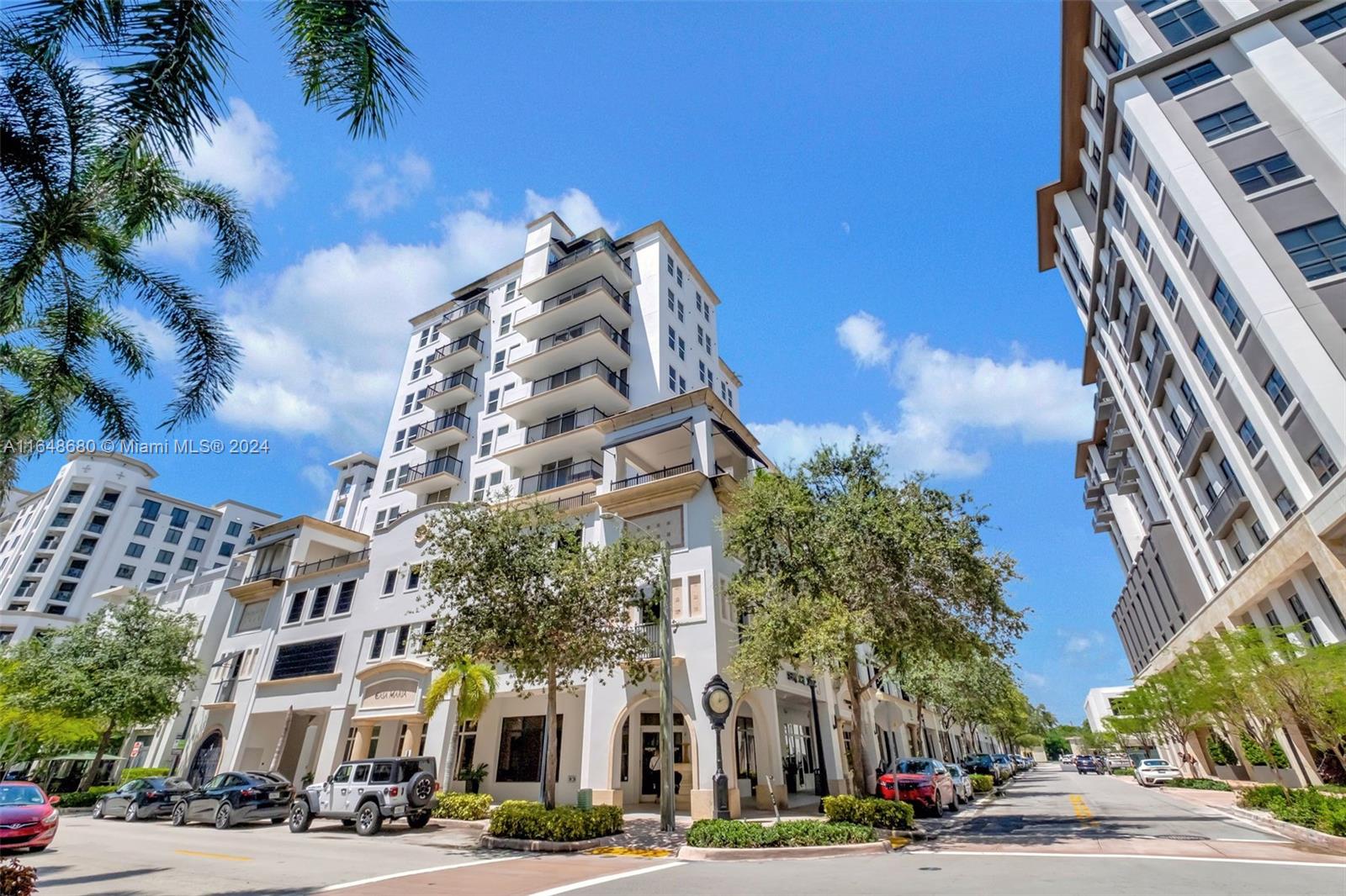 Live where modern luxury meets urban convenience in the heart of Coral Gables. Secure your future with this exceptional investment! best priced Newer building in PRIME LOCATION-Just steps from Merrick Park, this move-in-ready 2bed/2bath offers a perfect blend of casual elegance and convenience. Enjoy light-filled living area featuring floor-to-ceiling sliding Impact doors leading to a turf balcony and split bedroom design each with large ensuite baths. ONE VILLAGE PLACE is a gem: elegantly modern, well managed & maintained building. Amenities include: gym, outdoor pool, jogging track, and 24-hour security,management on site, covered parking, accessible guest parking, pet-friendly.  European Urban Vibe, short distance to shopping, dining, cafes, Fitness studios, Trader Joe's and much more