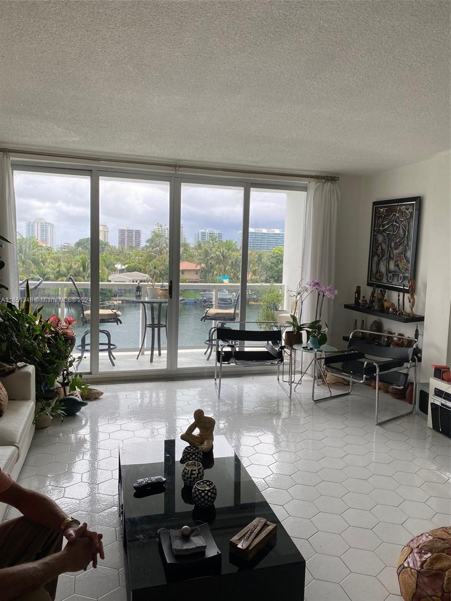 BEAUTIFUL VIEW OF THE INTRACOASTAL FROM ENTIRE APARTMENT , located in Bay harbor Island ,2 bedrooms  and   2 bathromms , walk-in closet. Walking distance to Ball Harbour shops ,restaurants and beach. 20 % in the buiding can be rented at any time, 1 parking space  ,SPECIAL ASSESMENT WAS PAID IN FULL ,A+ RATED SCHOOL ,BBQ area next to the pool. AIR CONDITIONING 2019