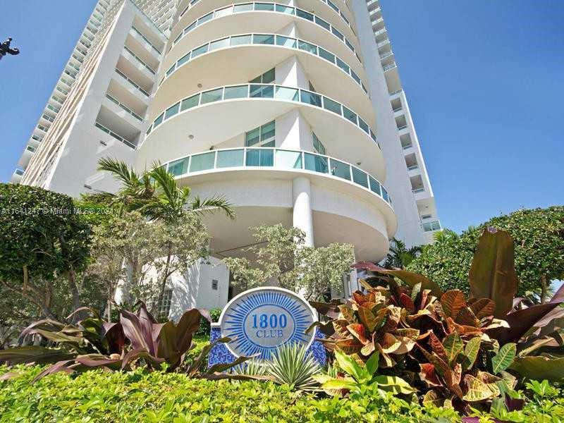 COME LIVE AT THE 1800 CLUB IN THIS BEAUTIFUL UNIT OVERLOOKING THE POOL AREA W/842 UNDER AC + 166 SQFT IN TERRACE. CABLE, HIGH SPEED INTERNET ACCESS & WATER INCLUDED IN LOW HOA OF $578. SPECTACULAR STATE-OF-THE-ART-GYM & POOL OVERLOOKING THE BAY/OCEAN/SEA. BUILDING IS FULL SERVICE W/VALET, DOORMAN, CONCIERGE, POOL & GYM ATTENDENT, IN HOUSE MANAGEMENT TEAM & SO ON. WALK TO PARK, RESTAURANTS, CAFES, NIGHTLIFE, BANKS, PUBLIX, PUBLIC TRANSPORTATION & SO MUCH MORE.5 MINUTES TO DOWNTOWN/BRICKELL, WYNWOOD, DESIGN DISTRICT, HEALTH DISTRICT & SOUTH BEACH. EASY ACCESS TO ALL MAJOR HIGHWAYS. VERY EASY TO SHOW!