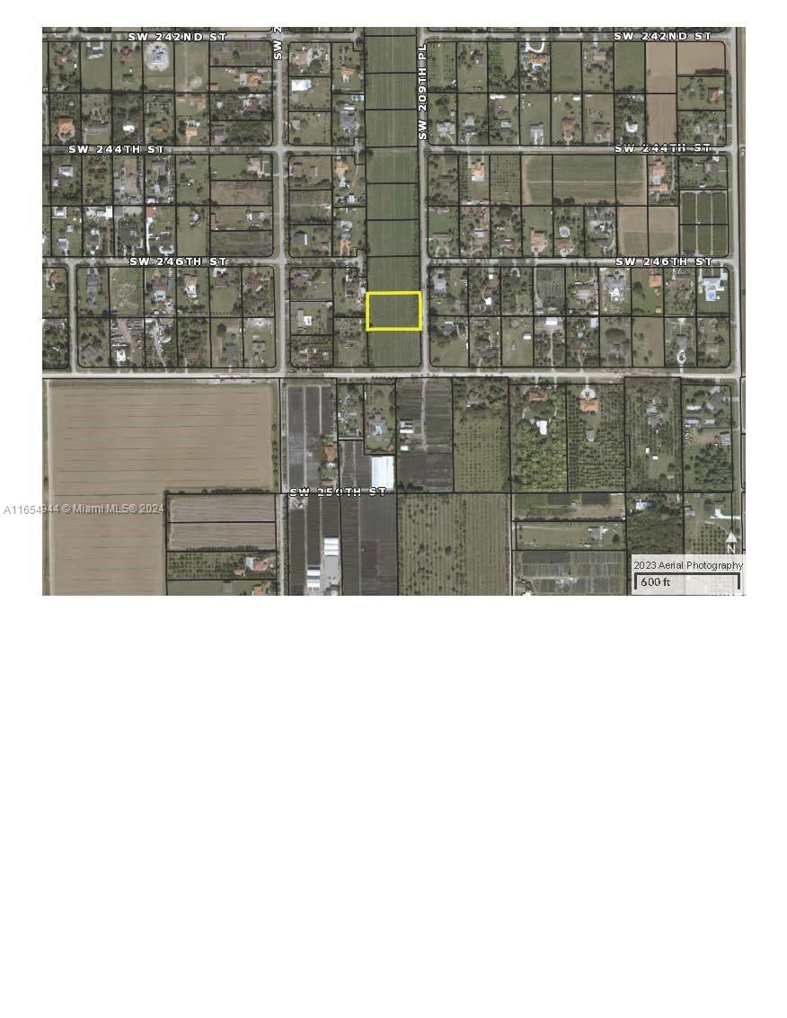 Discover Your Future Dream Home at Outback Ranches!  Seize the opportunity to own a lush, tropical 1.45-acre parcel in the highly desirable Outback Ranches. This private and serene setting is ready for your dream home, with plans for a luxurious 5-bedroom, 4-bath residence featuring a 3-car garage already submitted to Miami Dade County.  Will be filled to grade.
Surrounded by estate homes valued at over $1.5 million, ensuring your investment is in good company.
Enjoy the tranquility of a tropical paradise while still being close to amenities.  Don’t miss this rare chance to secure a piece of paradise. Act quickly before it’s gone!