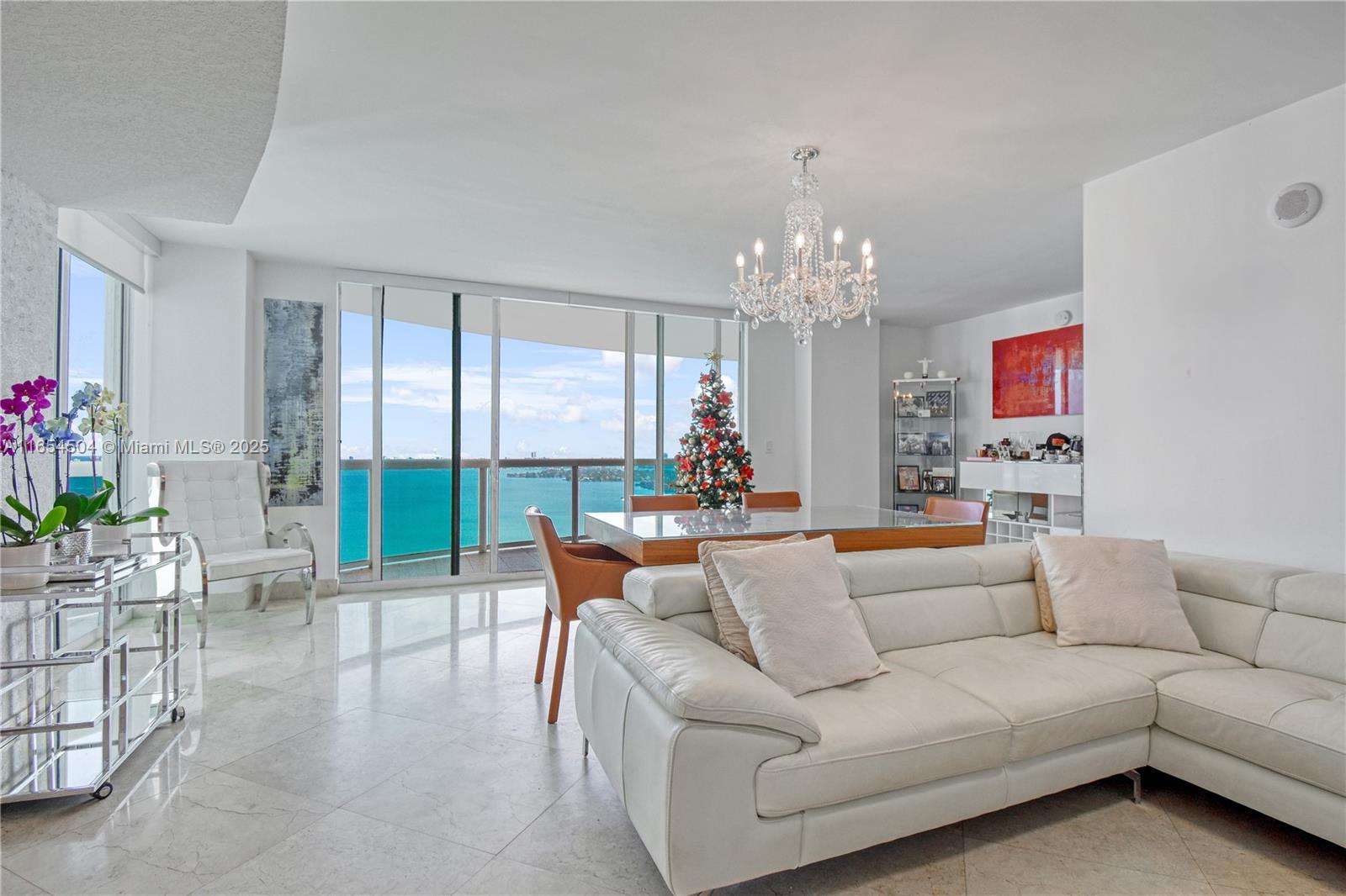 This spacious 3-bedroom, 3-bathroom condo on the 35th floor of 1800 Club Condominium offers unobstructed views of Biscayne Bay and the ocean. Enjoy balconies for each room and a generous 2,189 SF of living space. The unit features modern kitchen and bathrooms, walk-in closets in every room, and contemporary doors and closet fittings. Includes one assigned parking space on the 4th floor. Water, fiber internet and basic direct tv for 2 TVs included.

Building amenities are in working condition and include a gym, sauna, steam room, hot tub, pool, business center, game room, valet parking, package receiving area, bicycle storage area, concierge, and tastefully decorated common areas. 

Furnished option is negotiable, upon request.