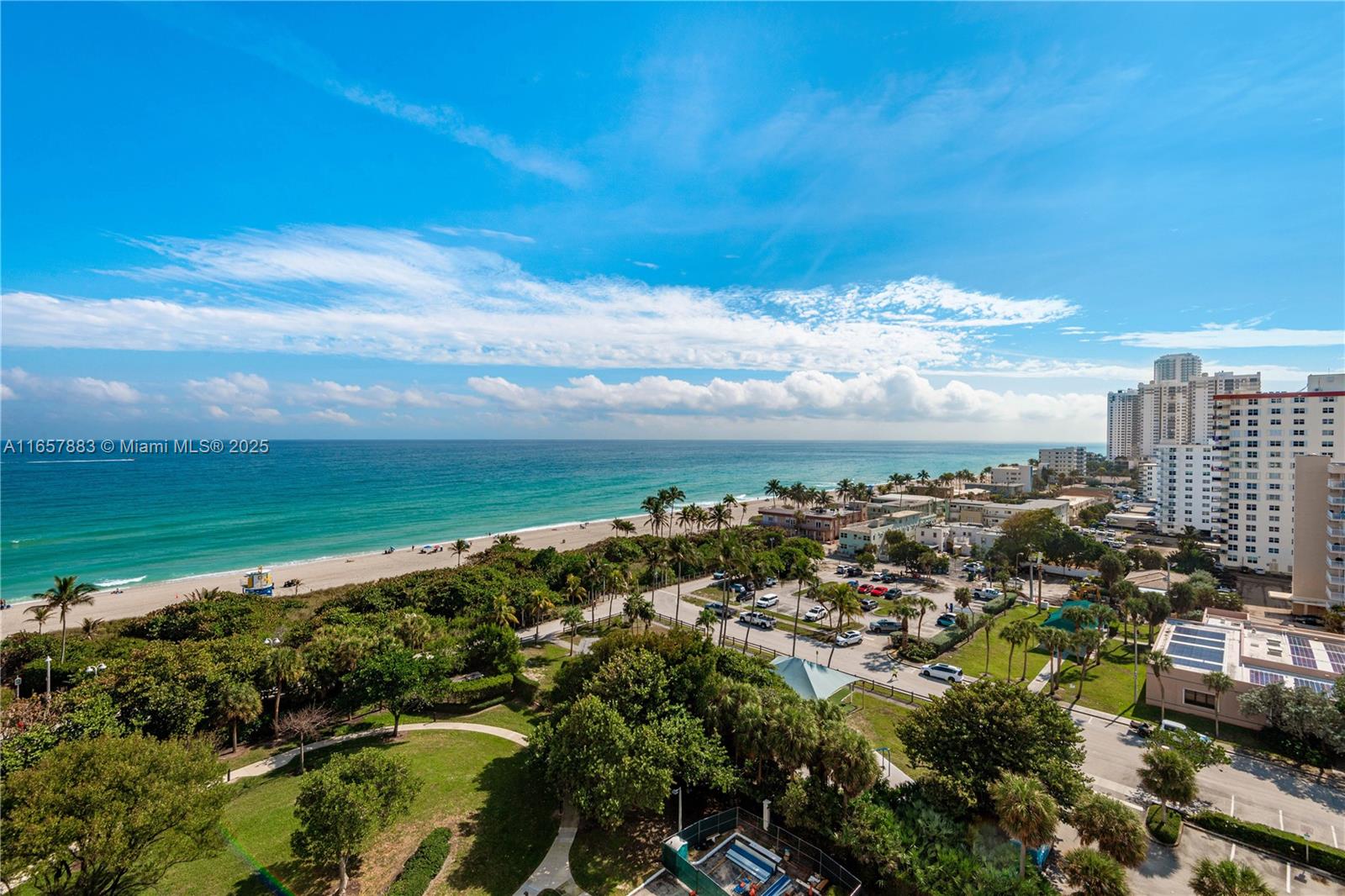 Discover this beautifully remodeled beachfront condo in Hollywood Beach with stunning ocean and canal views! This 2-bedroom, 2-bathroom home has been transformed with modern finishes, offering a perfect balance of style and comfort. The open-concept design allows natural light to fill the space, offering ocean views from every room. Both bedrooms are tranquil retreats, and the condo features a gourmet kitchen, walk-in closets, and a seamless layout. Summit Towers is the first condo on the beach to connect with the Hollywood Broadwalk. Enjoy two pools, a restaurant, tennis and basketball courts, a fitness center, and more. Just steps from the Broadwalk, restaurants, and shops.