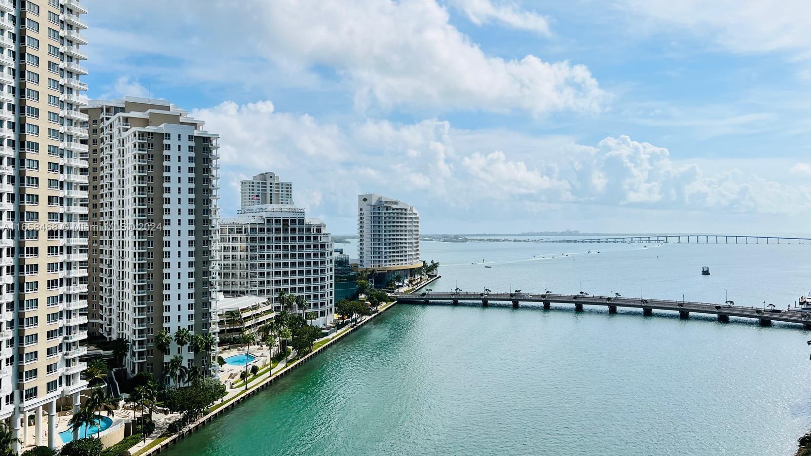 STUNNING 2-BED, 2-BATH + DEN CORNER UNIT WITH ENDLESS BREATHTAKING BAY VIEWS OVERLOOKING BRICKELL KEY, KEY BISCAYNE, AND FISHER ISLAND FROM EVERY ROOM. Enjoy top-of-the-line appliances in the kitchen, a spacious island, and an expansive balcony - perfect for entertaining.  Icon Brickell is known for its prime location and world-class amenities, including 3 pools, a luxury spa with an indoor pool, state-of-the-art fitness center, a steam room, 24-hour valet and concierge services, a dog park, and the renowned Cipriani Restaurant. Located just steps away from Brickell City Centre and all the vibrant attractions Brickell has to offer. Don’t miss it!!