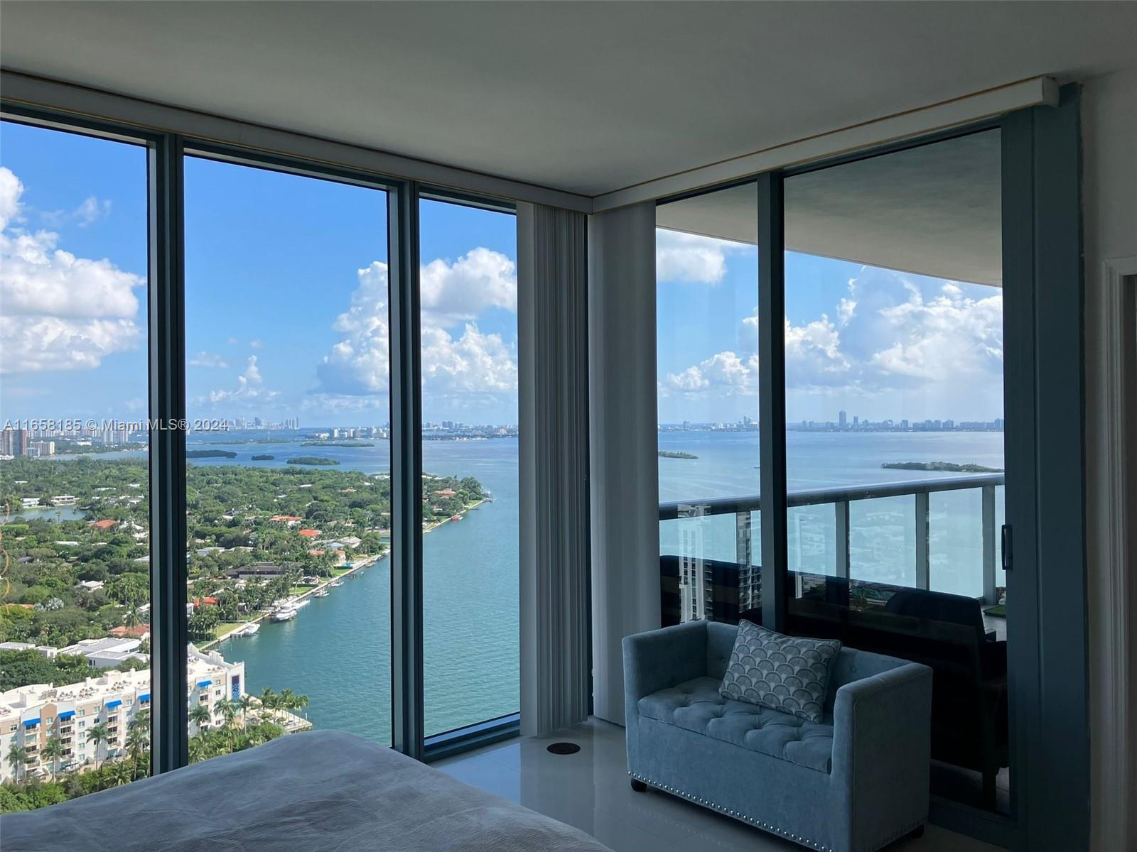 Location Location Location. BREATHTAKING water views from this modern unit in the heart of Miami. Enjoy what Miami has to offer a few minutes to the beautiful beaches, Downtown, Midtown,  Wynwood, Design District and Brickell. Building offers great amenities.