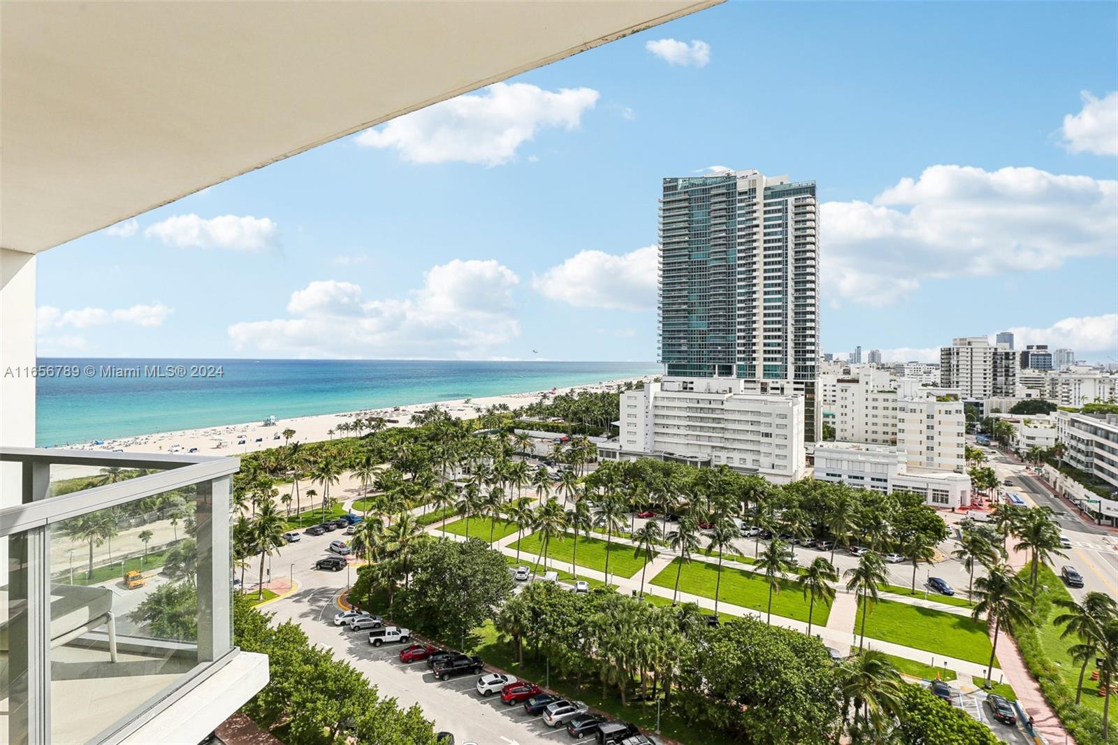 Discover this stunning corner unit boasting a 850 sq ft layout w/ floor-to-ceiling glass windows offering breathtaking ocean & city views from 2 balconies. This recently renovated unit features a custom kitchen & closets by Arclinea, Miele appliances, marble bathroom by Boffi, Tre-Piu sliding doors designed by Antonio Citterio, Flos lighting & European oak floors by Hak. The hotel has just completed a $30 million renovation. Enjoy a prime location within walking distance to top restaurants, shopping, museums & art galleries. Benefit from concierge services & full access to hotel amenities: brand-new spa & fitness center, tennis/pickleball & basketball courts, beach club, 2 pools, restaurants, etc. This unit can be rented for daily, weekly, or monthly rentals through various platforms.