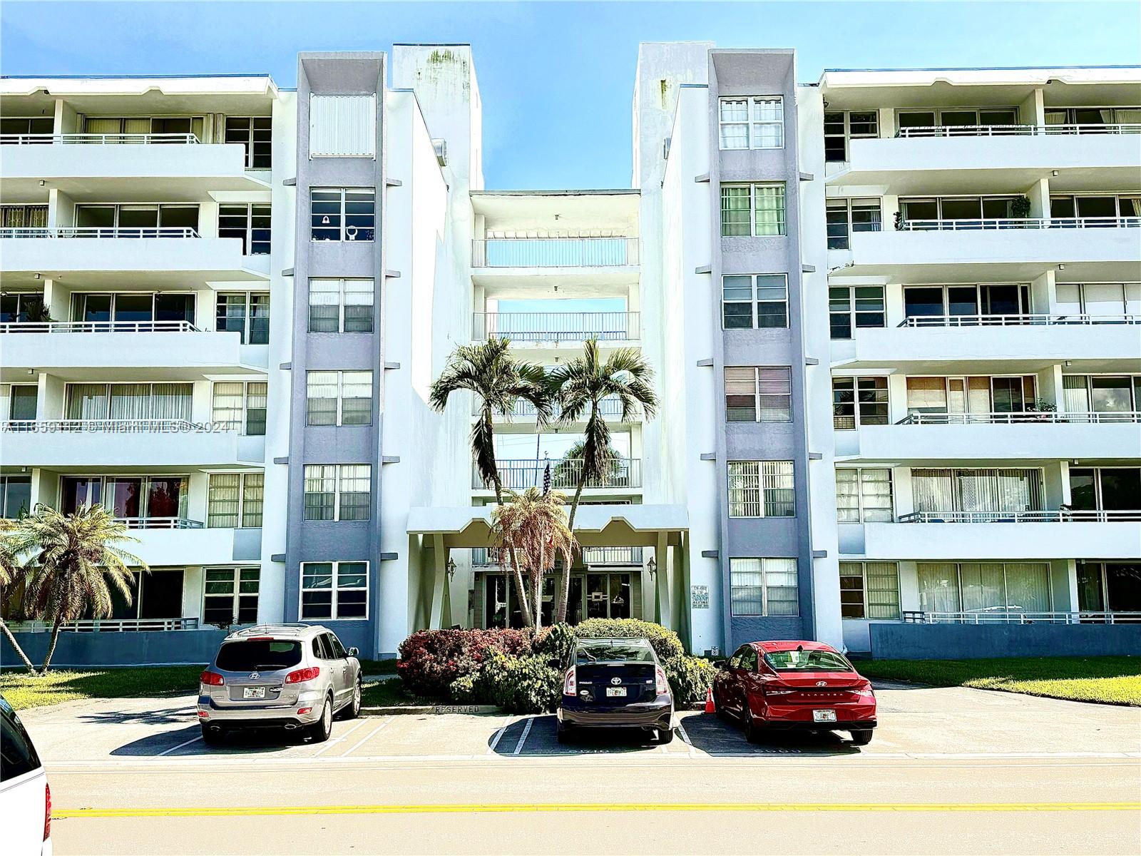 Bright, Spacious, Updated, Large Corner Unit, with Southern Exposure, in Bay Harbor Islands!! A+ Rated K-8 school, closedistance to Bal Harbour Shops, Restaurants, Places of Worship, Beach. 2 Large Bedrooms + Den.  Amenities: Pool, BBQ, Bike Storage, Sauna, Community Room, Basketball and Tennis Courts across the street & EV charging in garage 2 blocks away. Secure Building with Video Intercom. Spacious balcony (7' x 25') with access from Living/Dining Room and Primary Bedroom. On-site Maintenance Man + Extra Storage adjacent to unit in hallway.