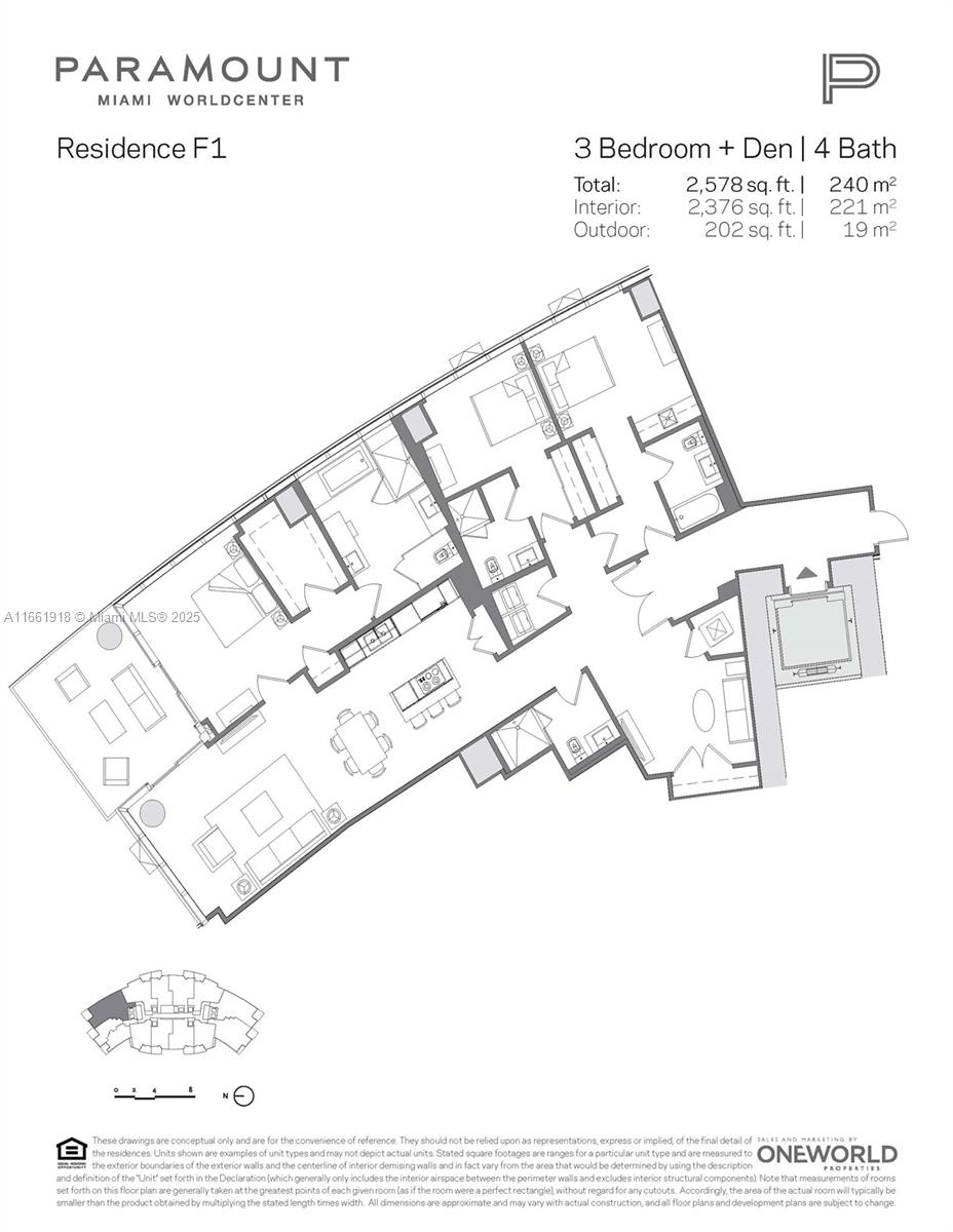 851 NE 1st Ave #1801, Miami FL 33132