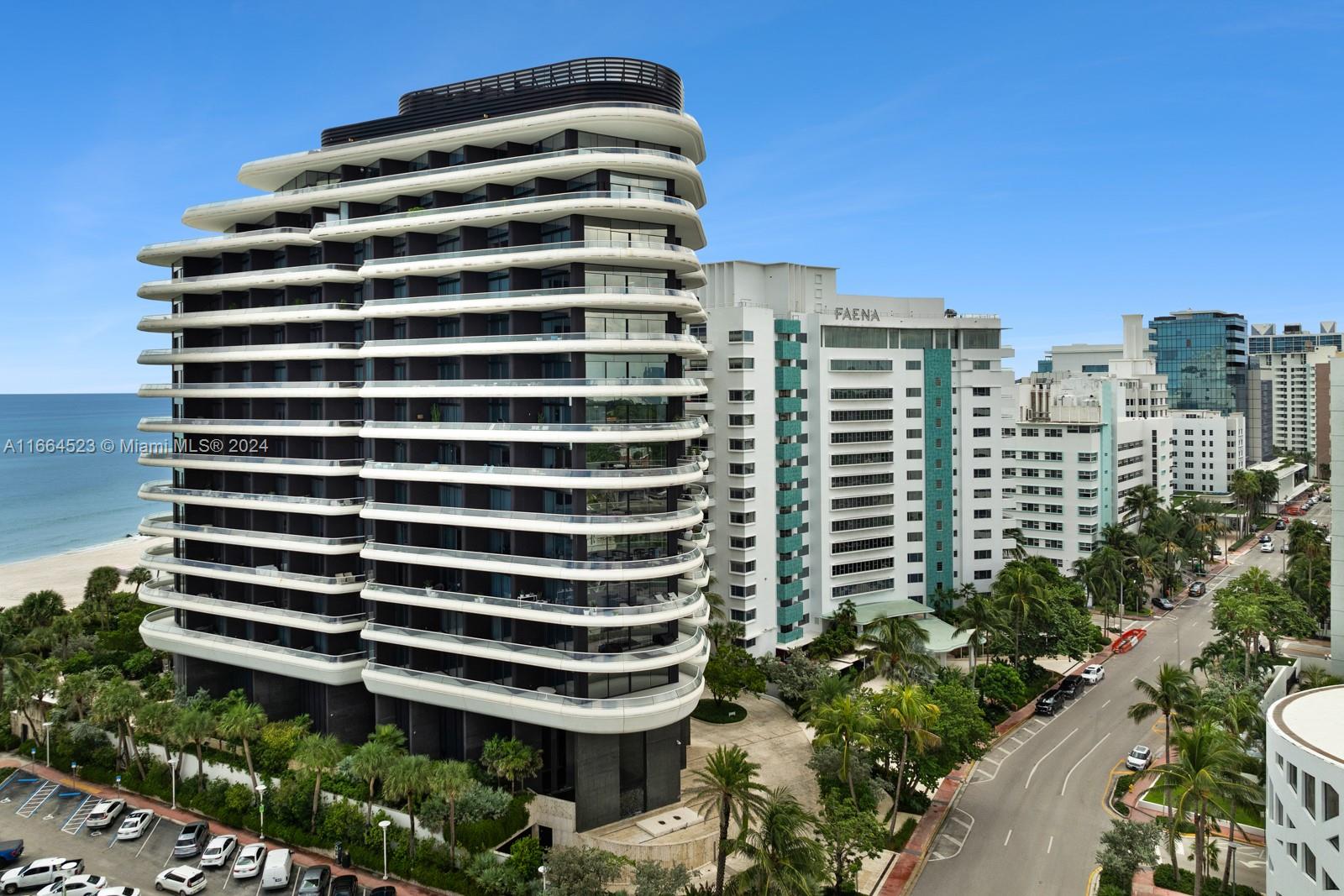 Inspired by the iconic glamour of Miami Beach, Faena House, designed by the world-renowned architects at Foster + Partners, stands as the pinnacle of luxury living in the city. This is a rare opportunity to own one of the few one-bedroom residences with two full bathrooms, perfect for a stylish oceanfront pied-à-terre. The thoughtful floor plan features a spacious master bathroom and dressing room, a large private balcony, in-unit washer and dryer, and a Crestron smart home system. The living area is ideal for hosting, with a discreet fold-away bed for overnight guests. Residents also enjoy access to the beach, world-class amenities, and full privileges at the adjacent Faena Hotel, known for its impressive offerings.