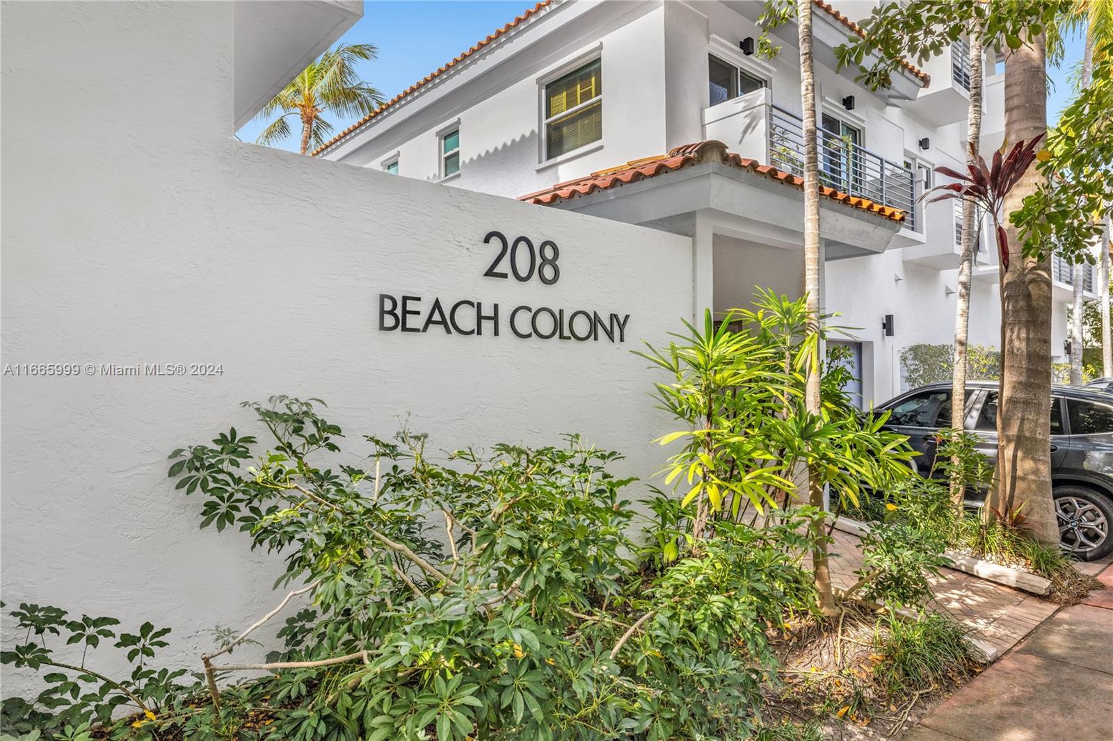 Welcome to Beach Colony, an intimate collection of 16 boutique residences in South of Fifth's most coveted enclave. This modern 3-level townhome offers 3 bedrooms/3 baths plus a den, embodying sophisticated Miami Beach living. The open concept interior showcases a gourmet kitchen w/sleek stainless appliances and marble countertops, flowing seamlessly into elegant living spaces. 3 private balconies and a front patio create perfect indoor-outdoor sanctuaries, while your private driveway & garage add invaluable convenience. The upper-level master suite provides a luxurious retreat with ensuite bath. Steps from South Pointe Park, pristine beaches, and iconic Joe's Stone Crab, this rare South of Fifth gem puts Miami's finest lifestyle at your fingertips. Your next chapter in paradise awaits.