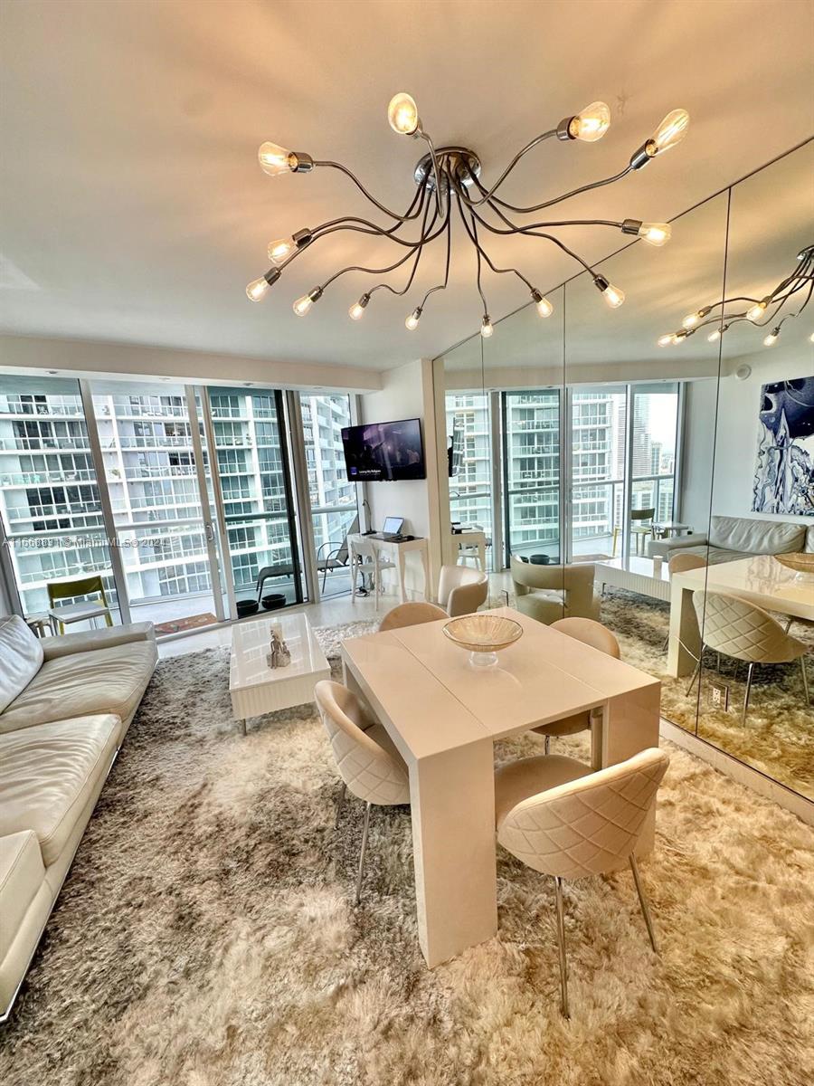 This fully furnished and turnkey 1-bedroom, 1-bathroom at ICON BRICKELL . Welcome to Unit #3206 at Icon Brickell, where luxury living meets convenience. This fully furnished 1- bedroom, 1-bathroom unit boasts 732 square feet of contemporary living space, offering a perfect blend of style and comfort. Featuring brand new furniture throughout, this unit is ready for you to move in and make it your own. Whether you're enjoying the stunning views from your windows or taking advantage of the world-class amenities that Icon Brickell has to offer .Full service building w/ resort-style amenities, 24-hr concierge, valet, Icon Café & acclaimed restaurants Cipriani & Cantina La Veinte