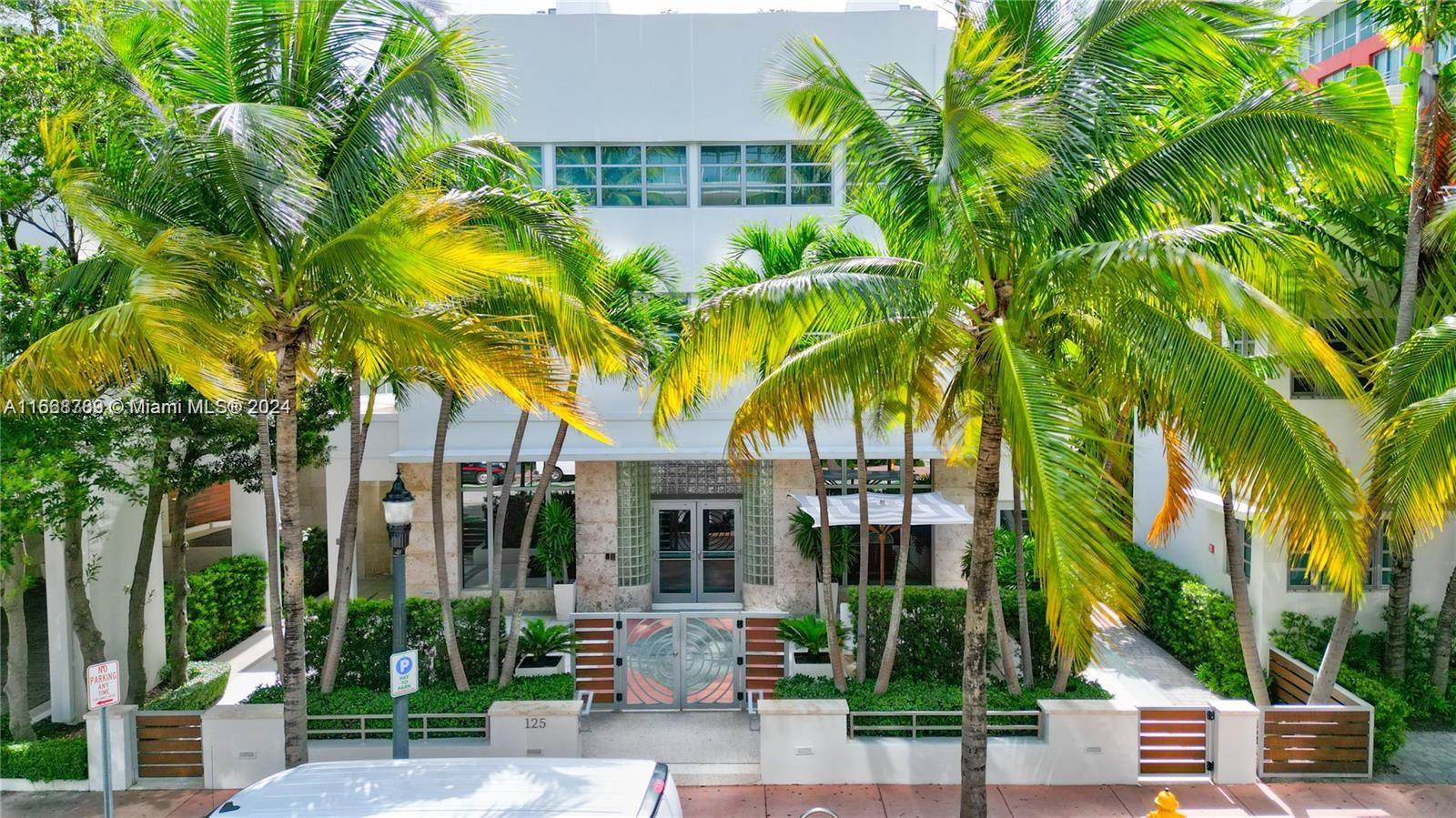 Luxury 2-Story Townhouse style condominium unit located at “Ocean House at South Beach”. This Oceanfront project consists of three luxury boutique buildings with only 28 units. This 2-bed 2.5-bath Condo went under complete renovation in 2018 bringing the sq ft living area from 1,370 sq ft to 1,586 sq ft. Remodeled with imported materials. Unit features white marble floors throughout the whole condo. New staircase with marble steps with stainless and glass railings. The kitchen has custom high-end cabinetry with Gaggenau & Sub-Zero appliances. Laundry room with full size washer & dryer. Smart condo controlled with intelligent platform by Crestron. Sold completely furnished!! Amenities include white glove butler/concierge service, billiard room, wine room, fitness center, spa & much more!