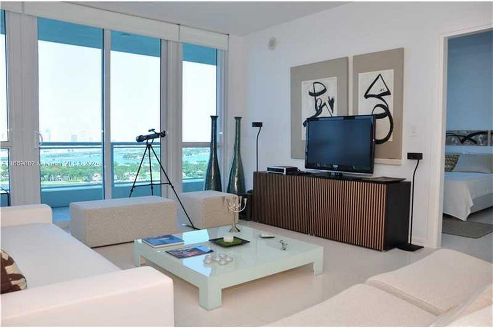 Take a closer look! Penthouse level residence with breathtaking unobstructed west views. This 777 sq ft, 1 Bed/1Bath unit offers intimate yet high end living experience.  Convenience and style in a modern, architecturally renowned building in the heart of South Beach